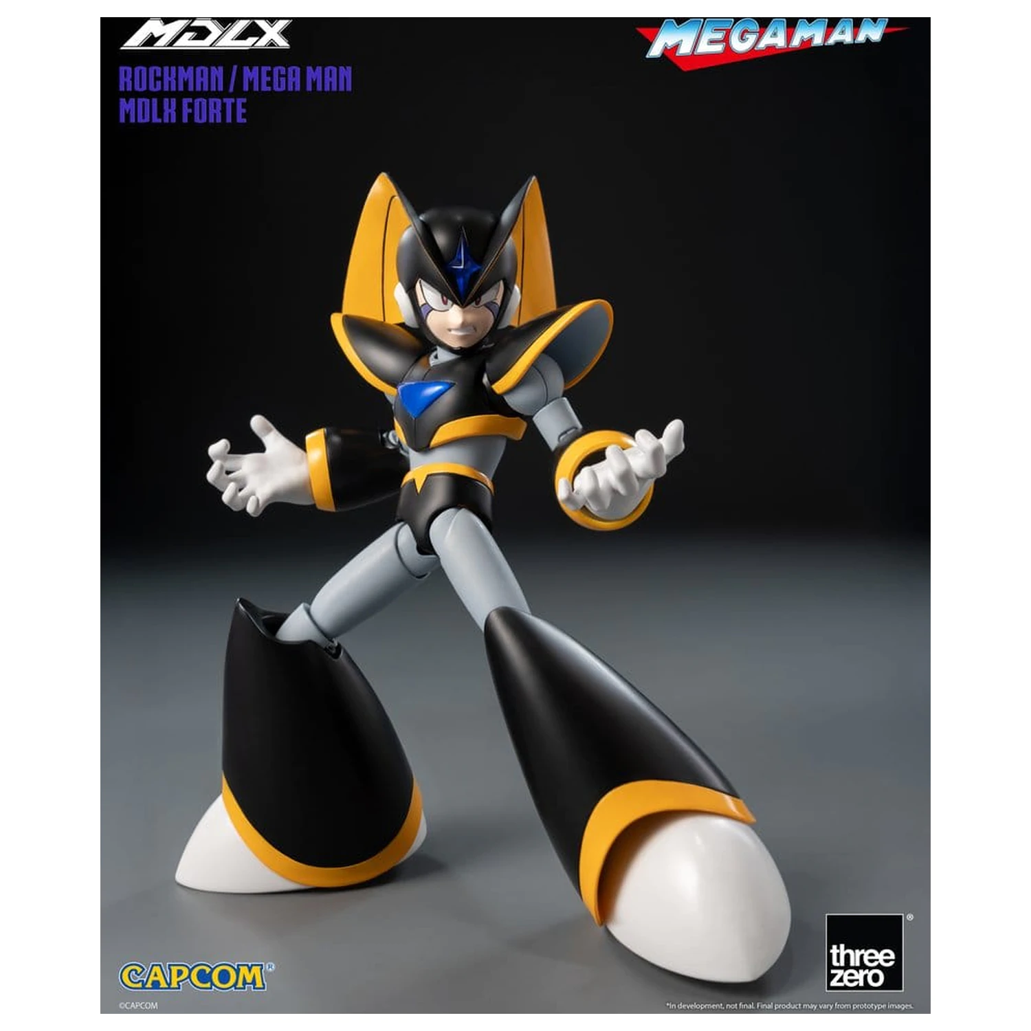 Mega Man MDLX akcijska figura Rockman / Mega Man Forte 10 cm fotografija izdelka