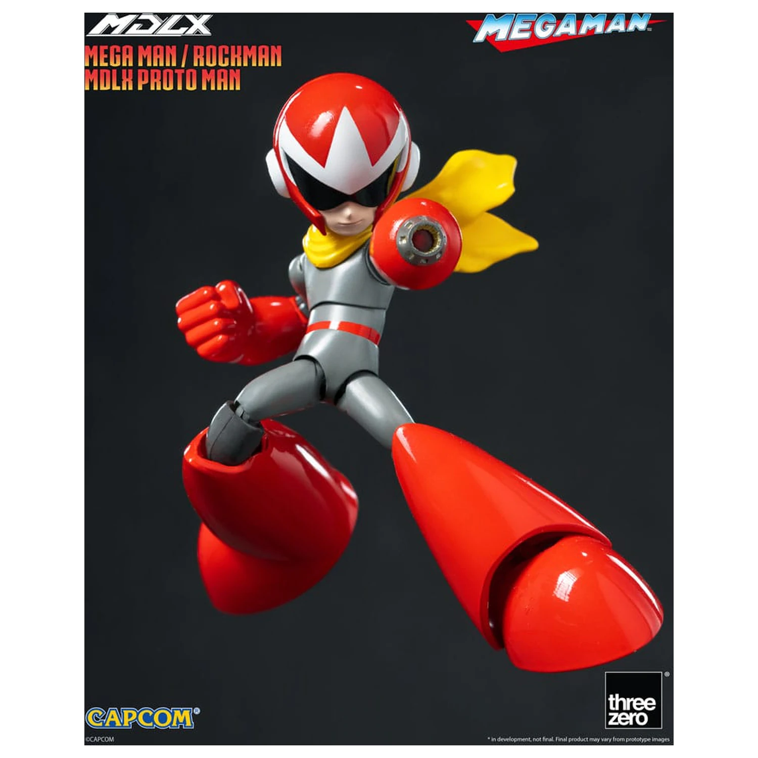 Mega Man MDLX akcijska figura Rockman / Mega Man Proto Man 10 cm fotografija izdelka