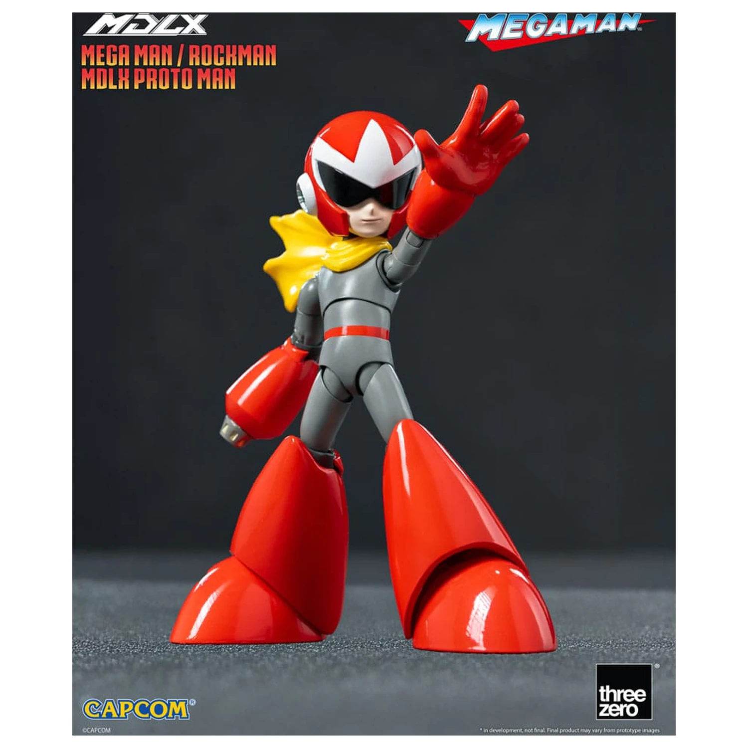 Mega Man MDLX akcijska figura Rockman / Mega Man Proto Man 10 cm fotografija izdelka