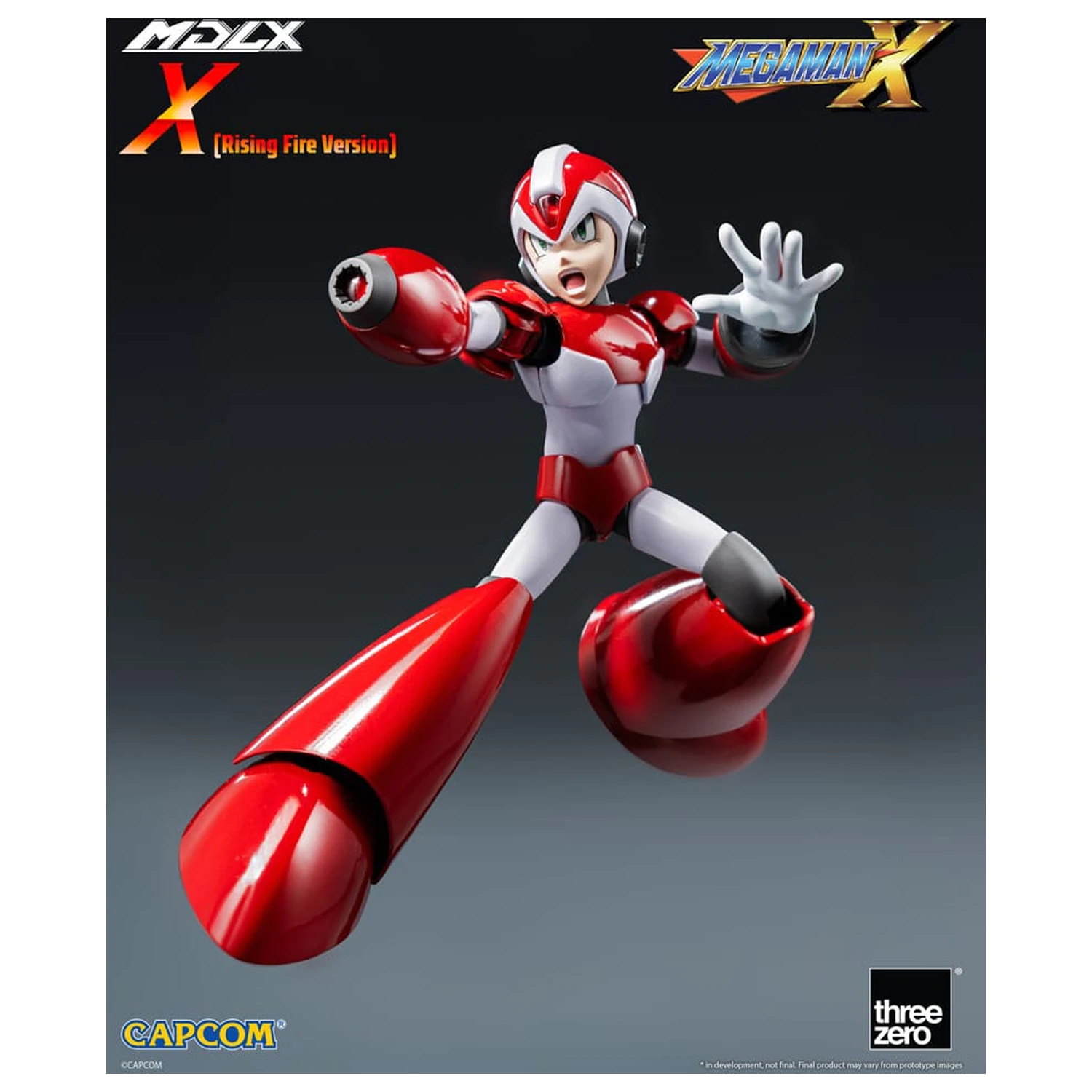 Mega Man MDLX akcijska figura Rockman X / Mega Man X (Rising Fire Version) 12 cm fotografija izdelka
