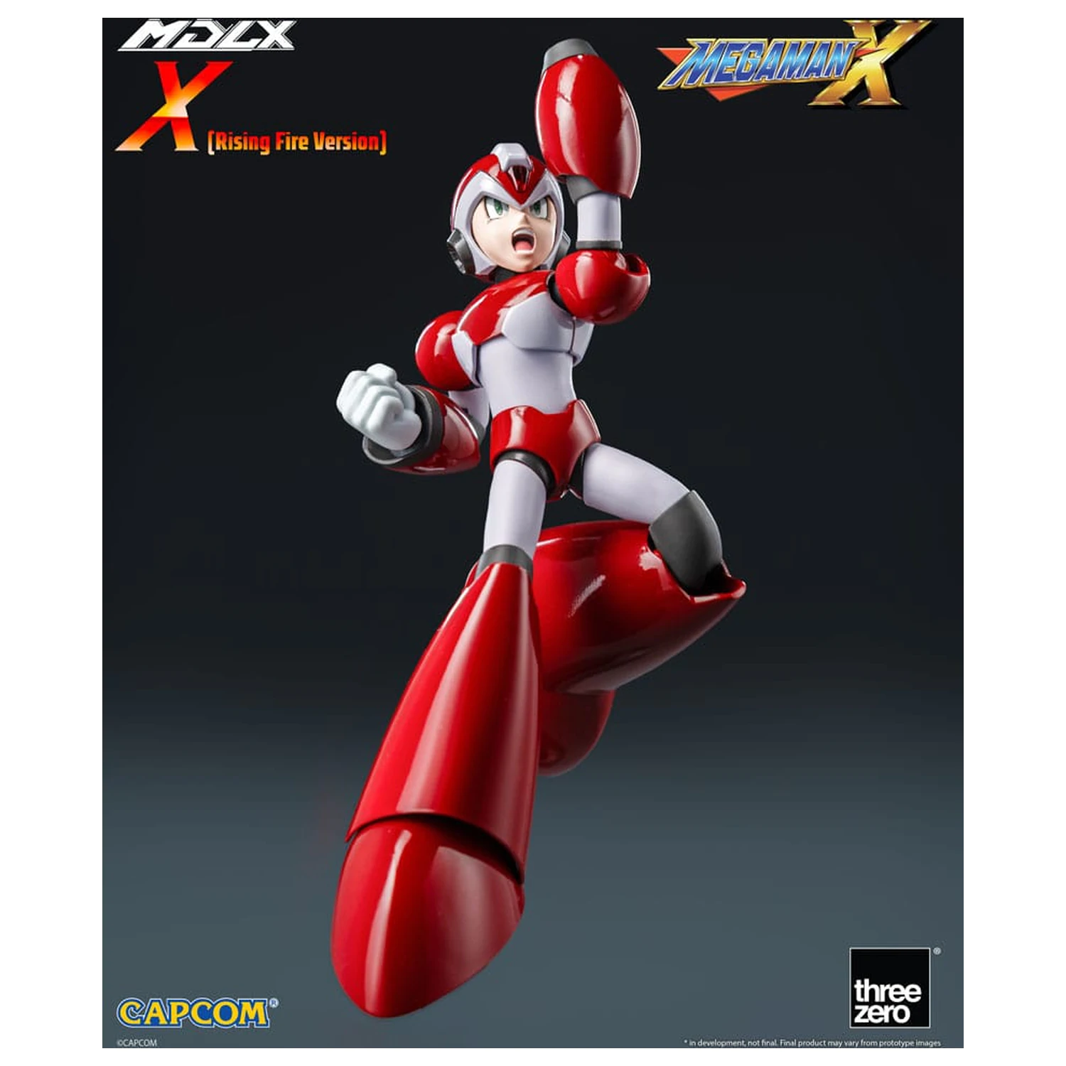 Mega Man MDLX akcijska figura Rockman X / Mega Man X (Rising Fire Version) 12 cm fotografija izdelka