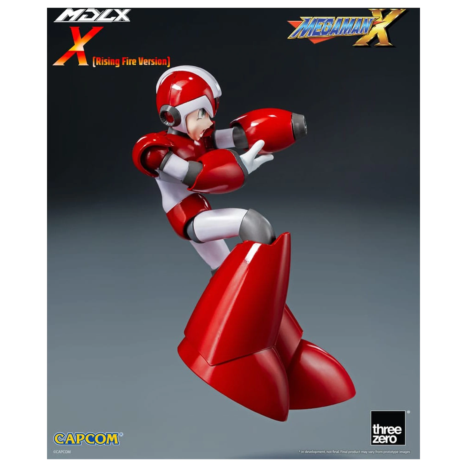 Mega Man MDLX akcijska figura Rockman X / Mega Man X (Rising Fire Version) 12 cm fotografija izdelka