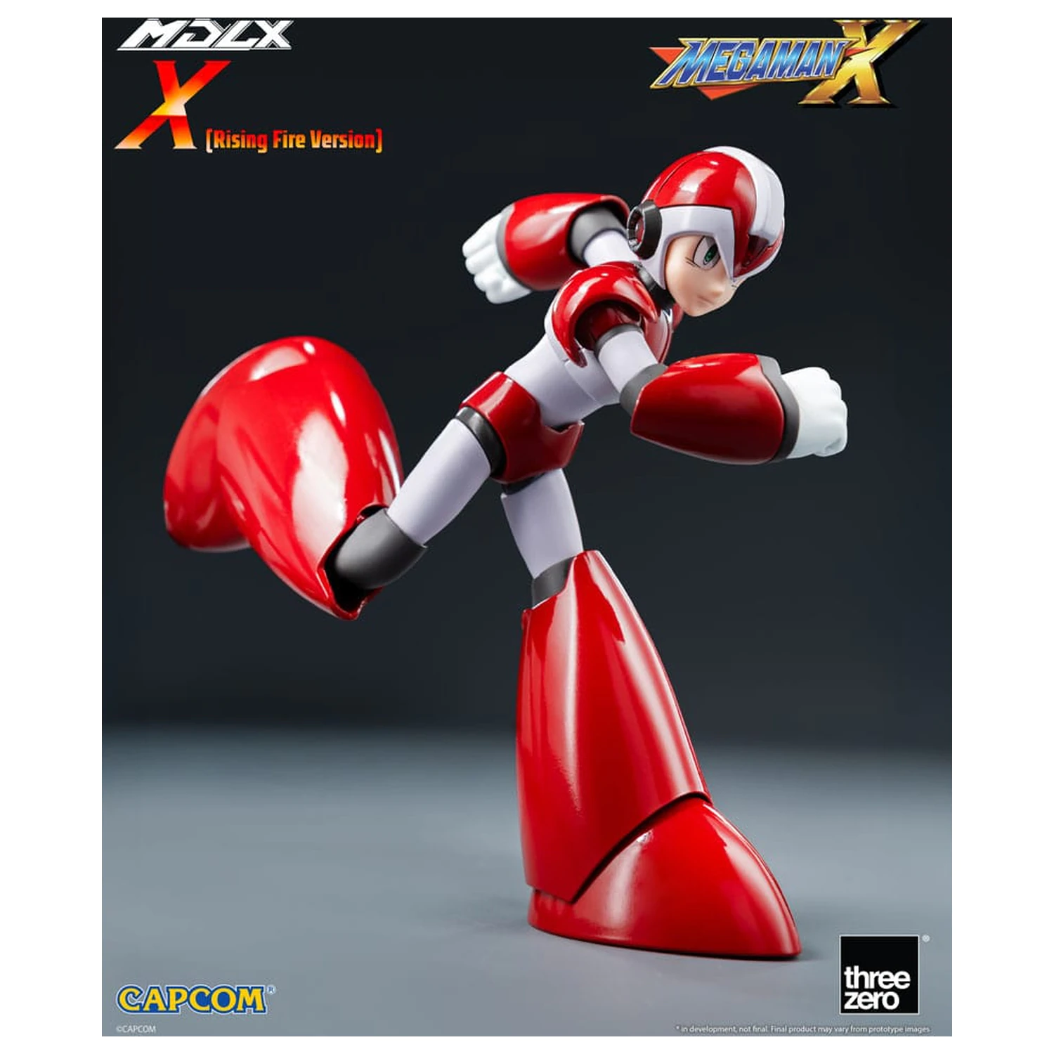 Mega Man MDLX akcijska figura Rockman X / Mega Man X (Rising Fire Version) 12 cm fotografija izdelka