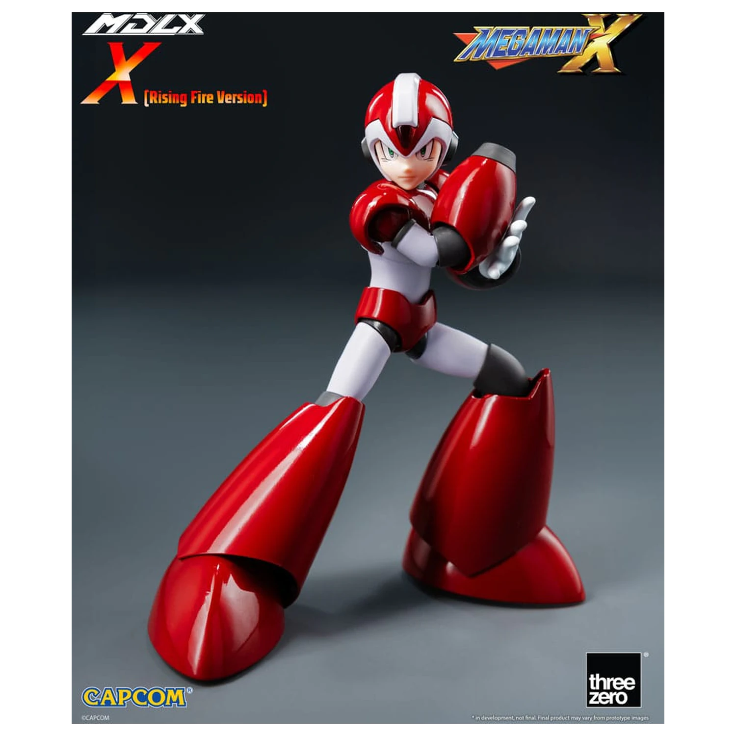 Mega Man MDLX akcijska figura Rockman X / Mega Man X (Rising Fire Version) 12 cm fotografija izdelka