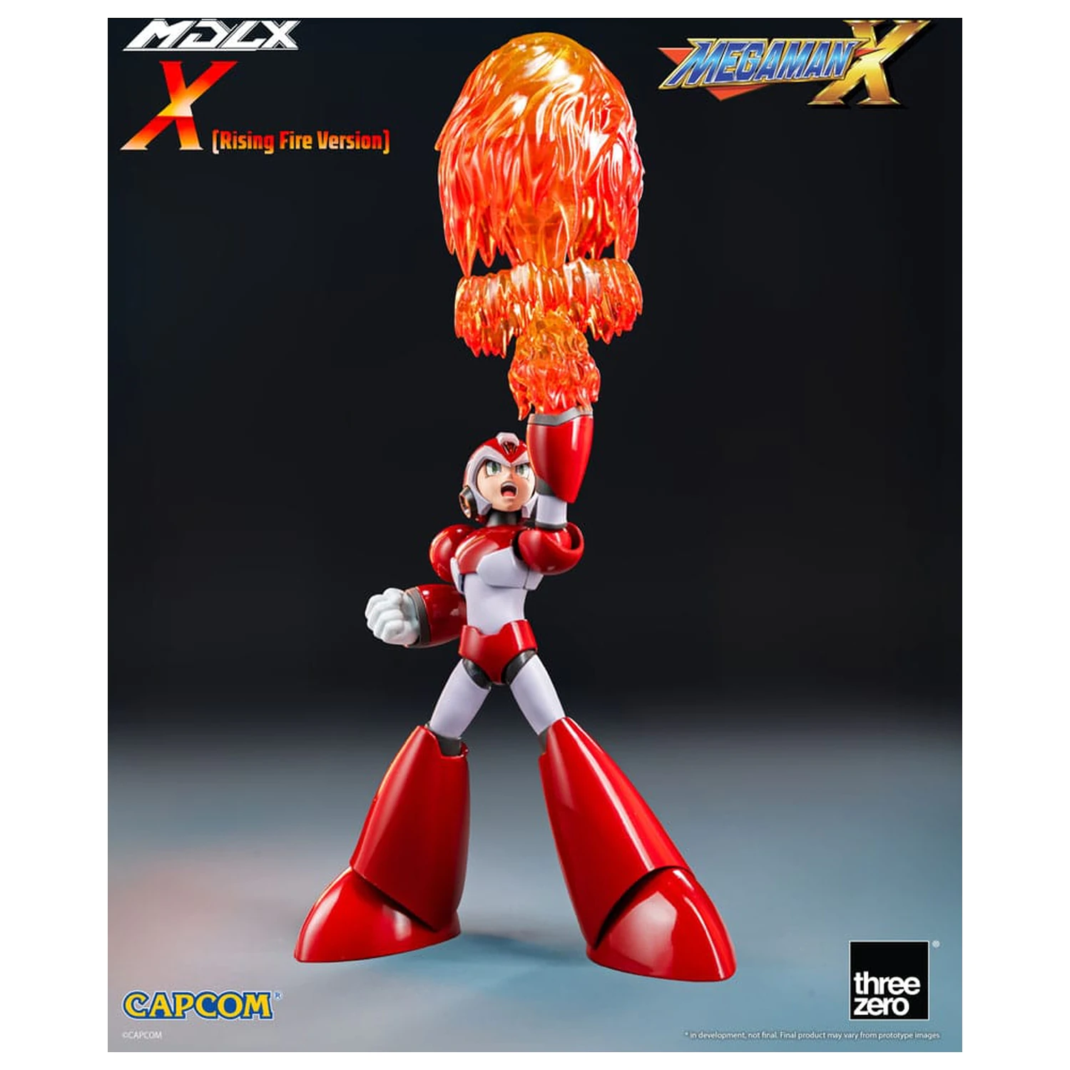 Mega Man MDLX akcijska figura Rockman X / Mega Man X (Rising Fire Version) 12 cm fotografija izdelka