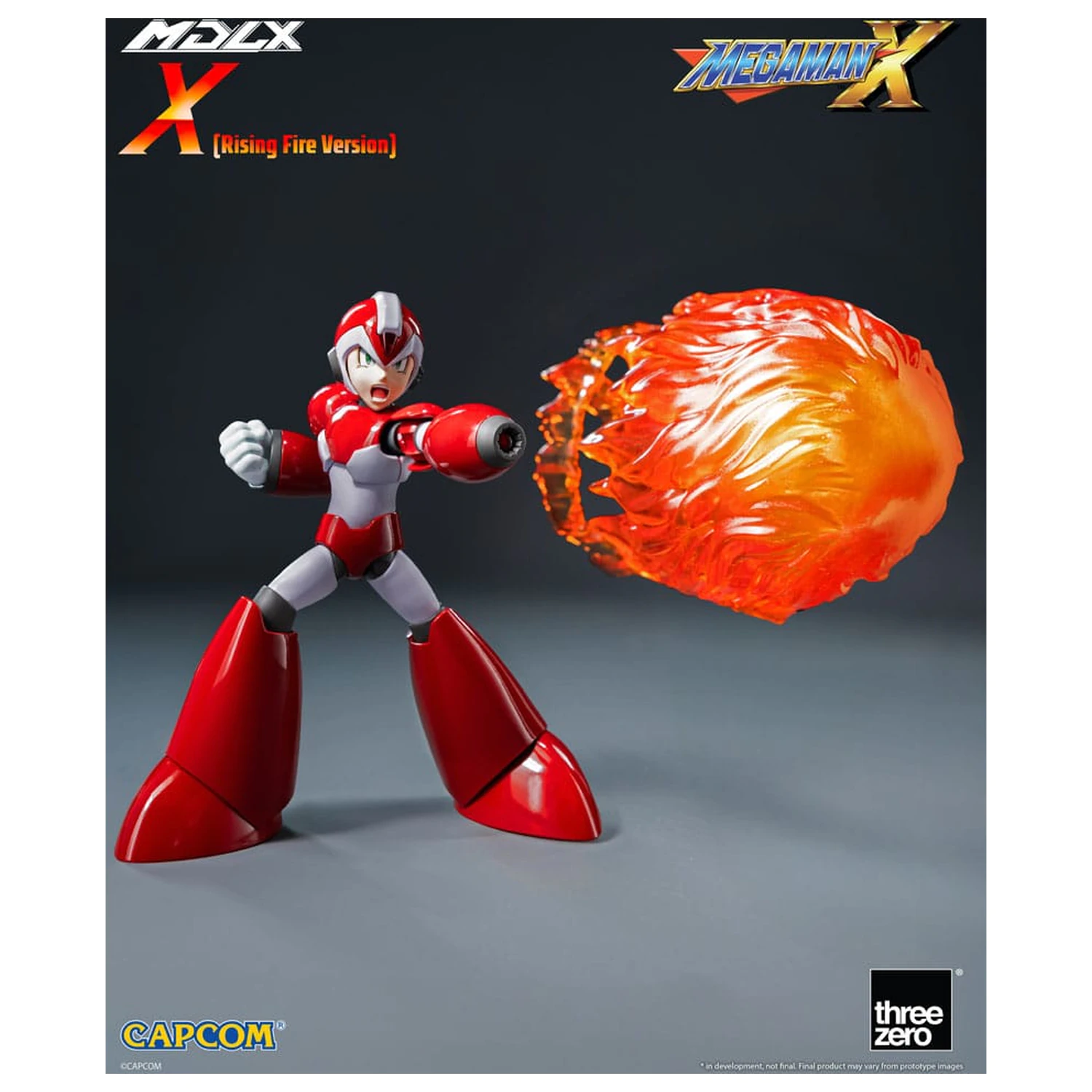 Mega Man MDLX akcijska figura Rockman X / Mega Man X (Rising Fire Version) 12 cm fotografija izdelka