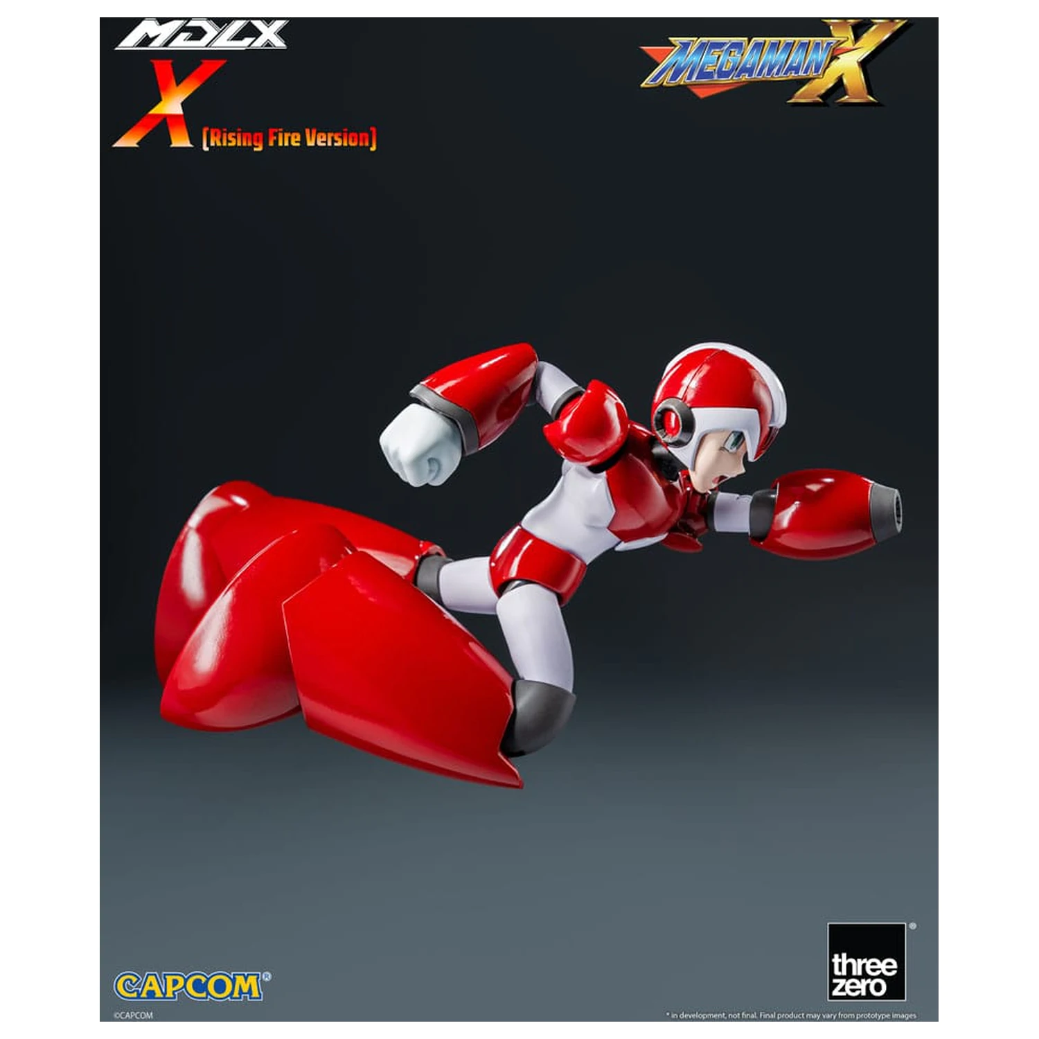 Mega Man MDLX akcijska figura Rockman X / Mega Man X (Rising Fire Version) 12 cm fotografija izdelka