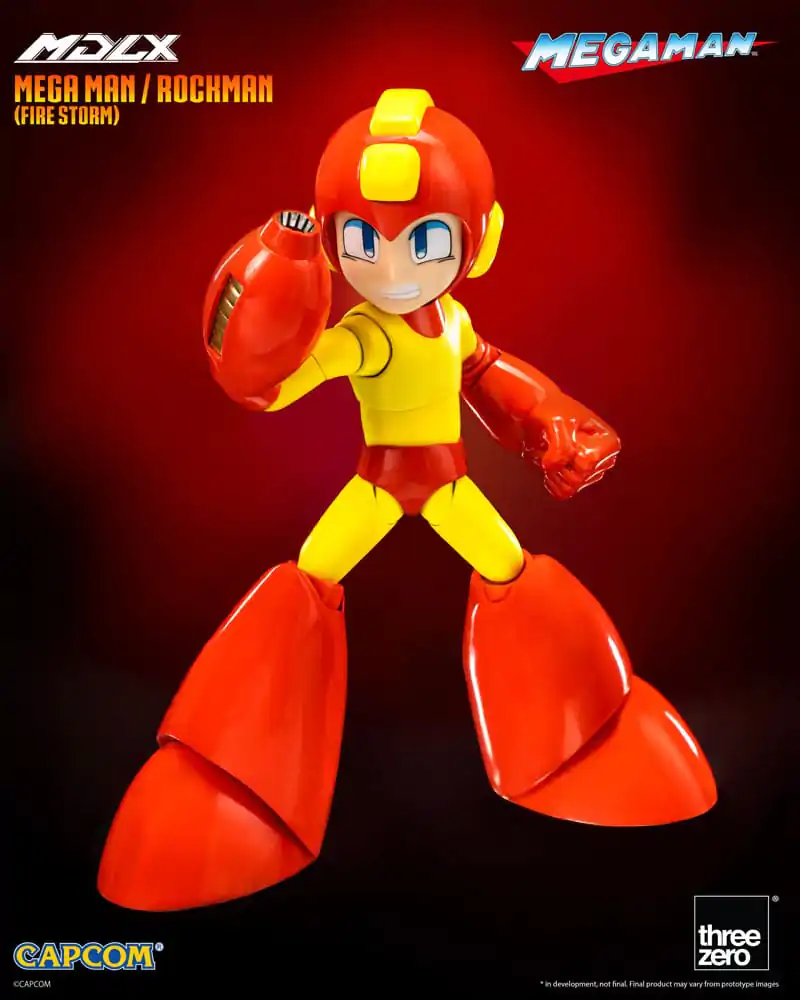 Mega Man MDLX Akcijska Figura Mega Man / Rockman (Fire Storm) 10 cm fotografija izdelka