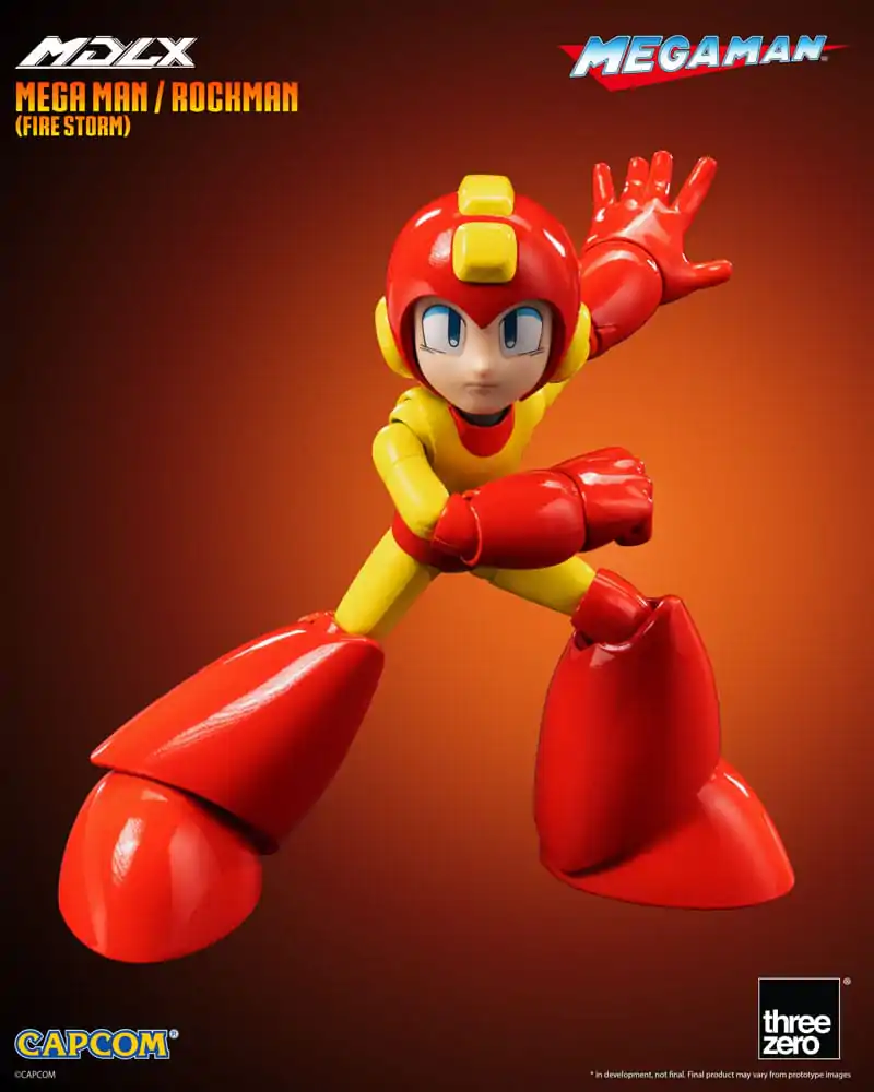 Mega Man MDLX Akcijska Figura Mega Man / Rockman (Fire Storm) 10 cm fotografija izdelka