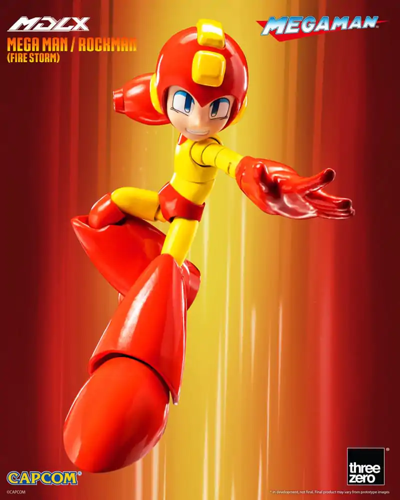 Mega Man MDLX Akcijska Figura Mega Man / Rockman (Fire Storm) 10 cm fotografija izdelka