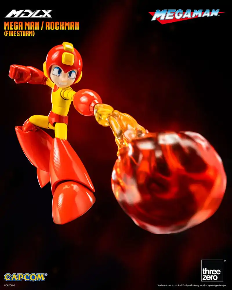 Mega Man MDLX Akcijska Figura Mega Man / Rockman (Fire Storm) 10 cm fotografija izdelka