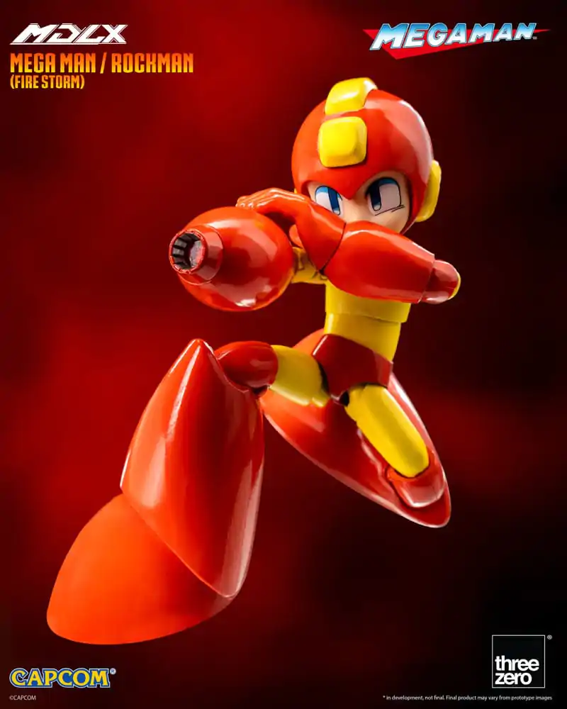 Mega Man MDLX Akcijska Figura Mega Man / Rockman (Fire Storm) 10 cm fotografija izdelka