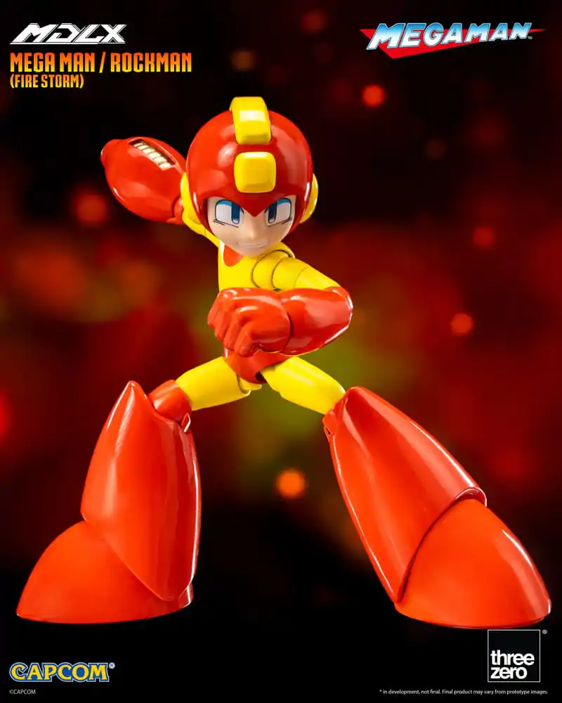 Mega Man MDLX Akcijska Figura Mega Man / Rockman (Fire Storm) 10 cm fotografija izdelka