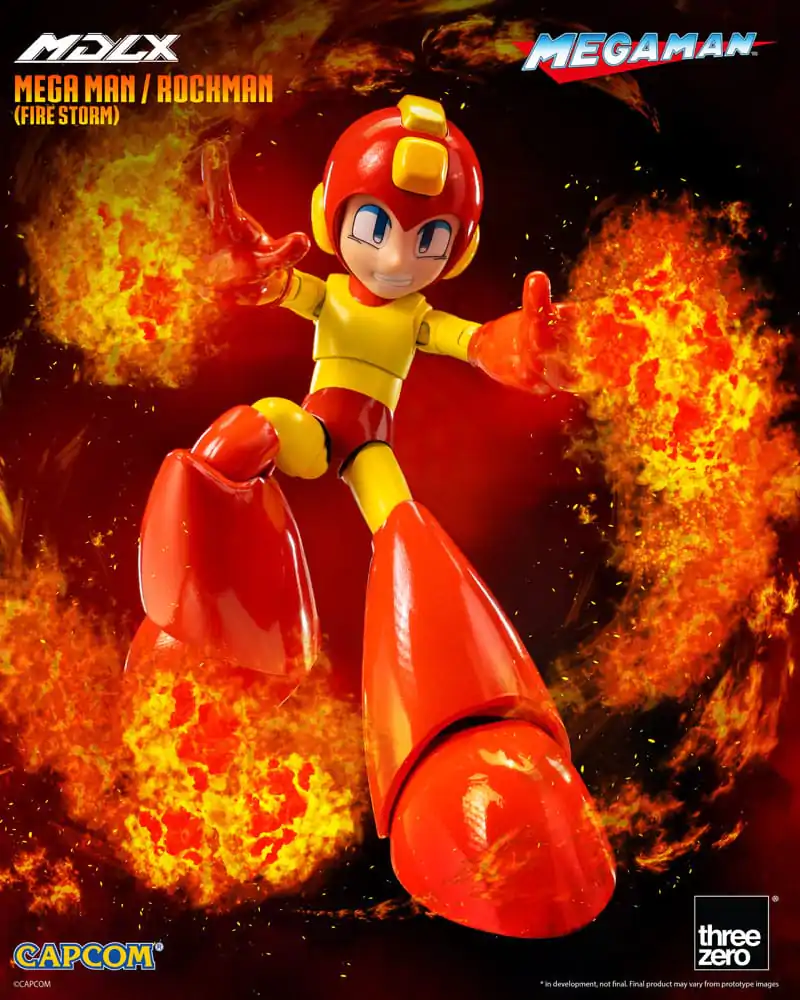 Mega Man MDLX Akcijska Figura Mega Man / Rockman (Fire Storm) 10 cm fotografija izdelka