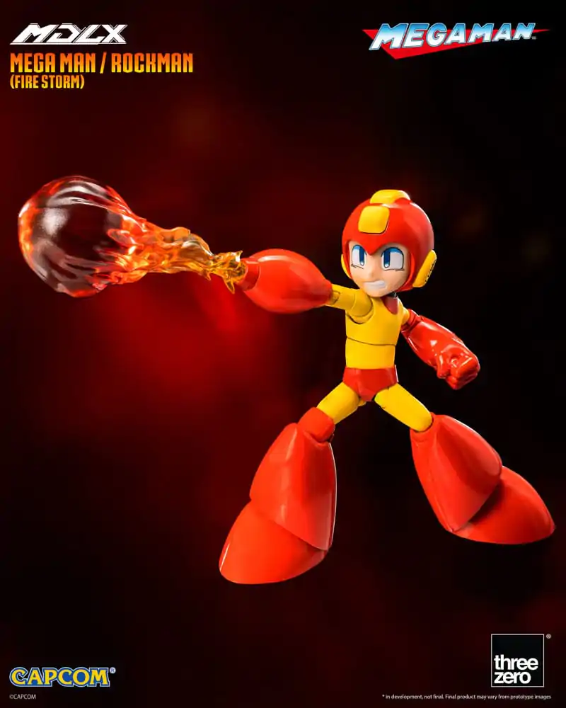 Mega Man MDLX Akcijska Figura Mega Man / Rockman (Fire Storm) 10 cm fotografija izdelka