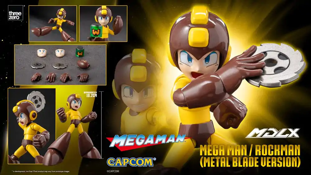 Mega Man MDLX Akcijska figura Mega Man / Rockman (Metal Blade Version) 10 cm fotografija izdelka