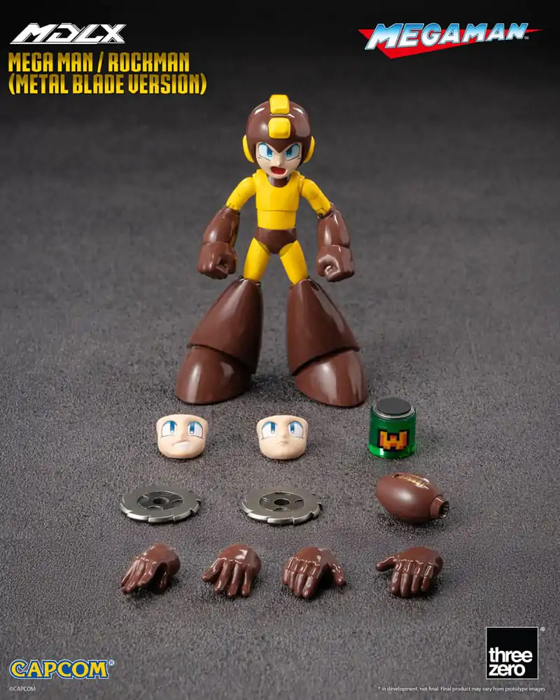 Mega Man MDLX Akcijska figura Mega Man / Rockman (Metal Blade Version) 10 cm fotografija izdelka