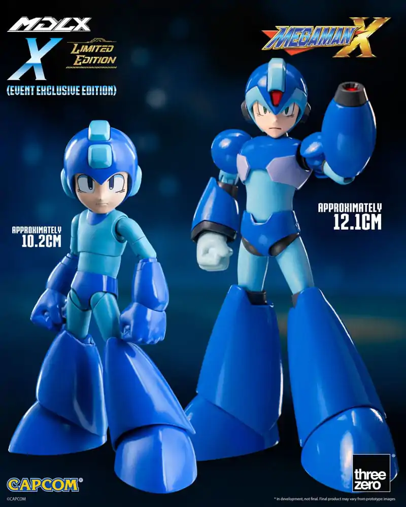 Mega Man MDLX Akcijska figura Rockman X / Mega Man X 12 cm fotografija izdelka