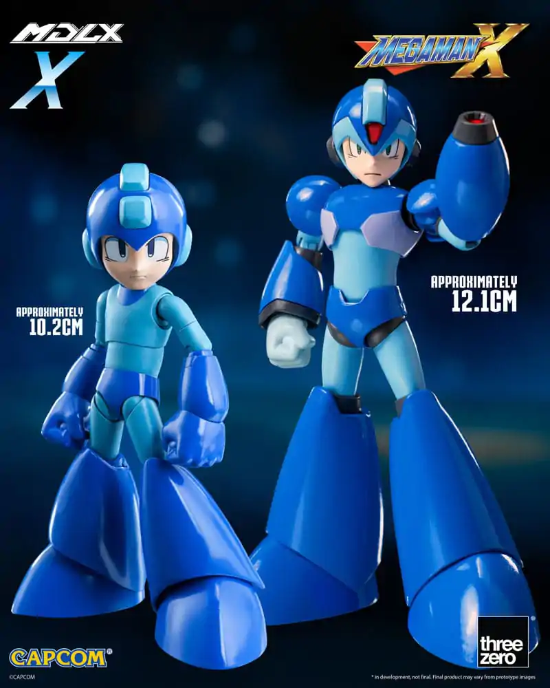 Mega Man MDLX akcijska figura Rockman X / Mega Man X 12 cm fotografija izdelka