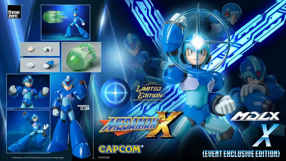 Mega Man MDLX Akcijska figura Rockman X / Mega Man X 12 cm fotografija izdelka