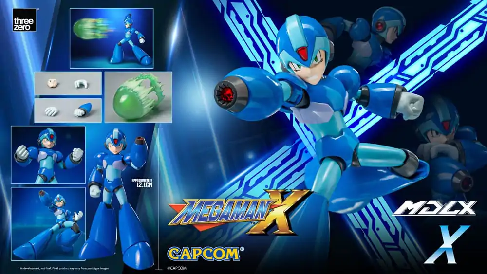 Mega Man MDLX akcijska figura Rockman X / Mega Man X 12 cm fotografija izdelka