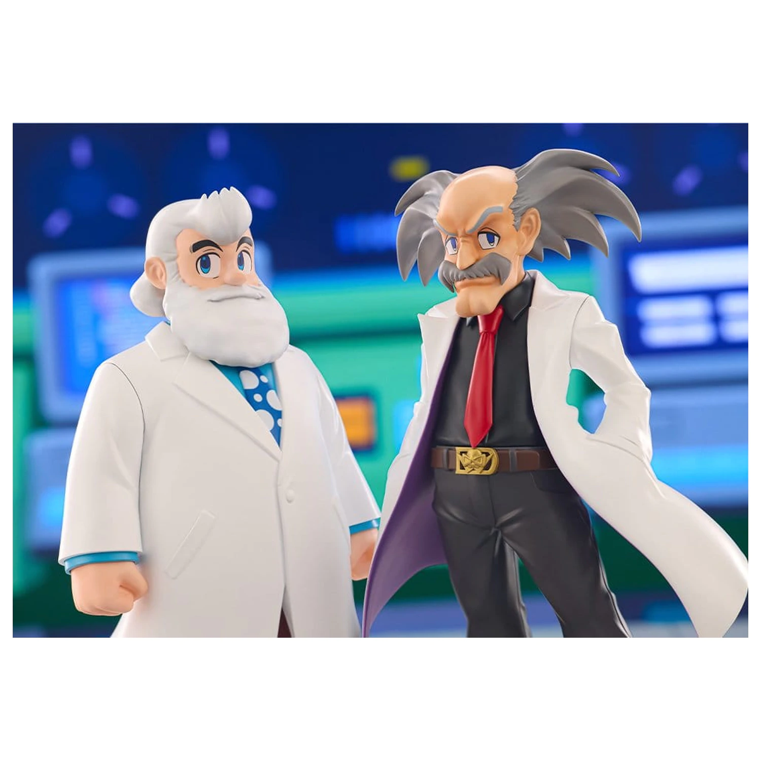 Mega Man Oshi Works PVC figurice 2-paket Dr. Wily & Dr. Light fotografija izdelka