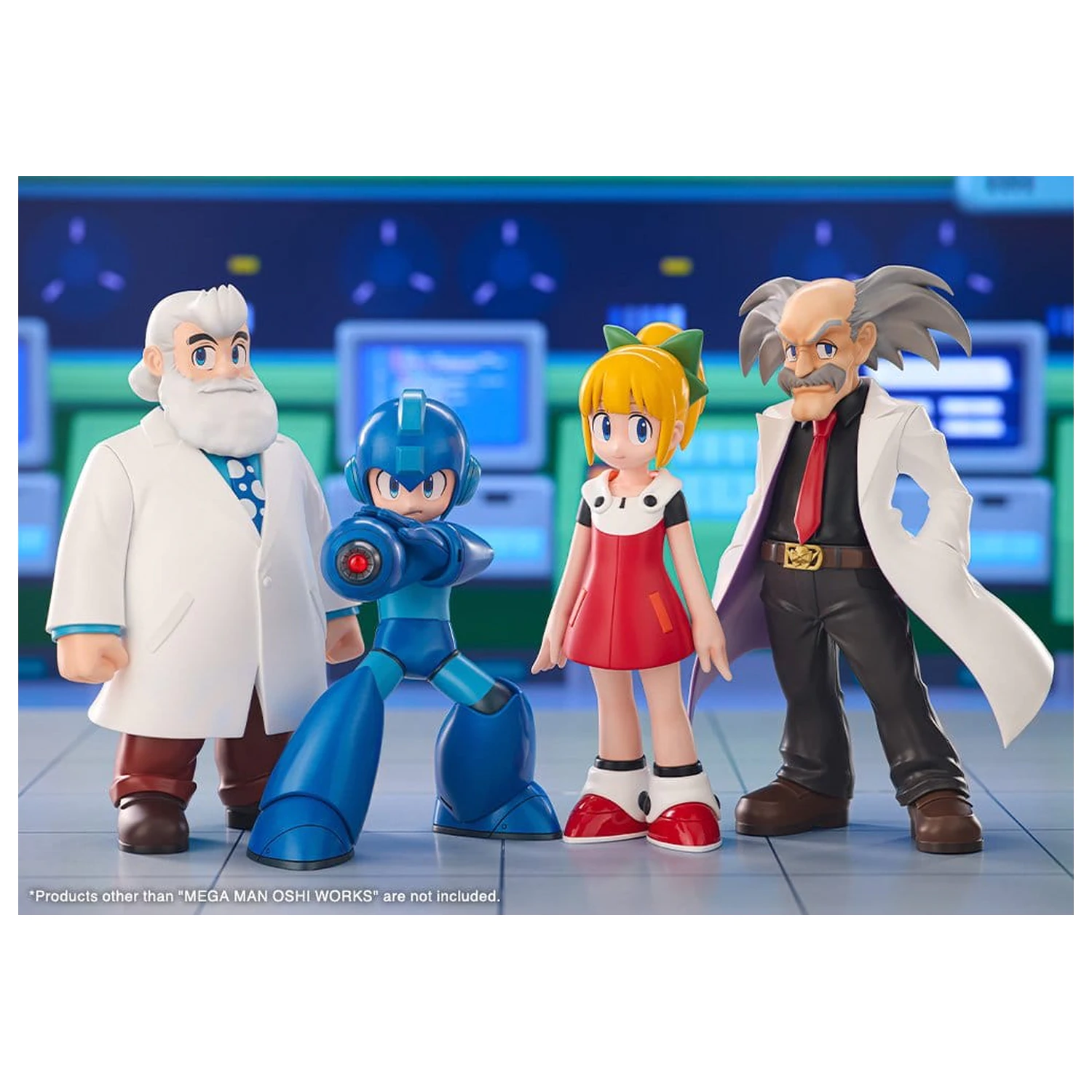 Mega Man Oshi Works PVC figura Mega Man 18 cm fotografija izdelka
