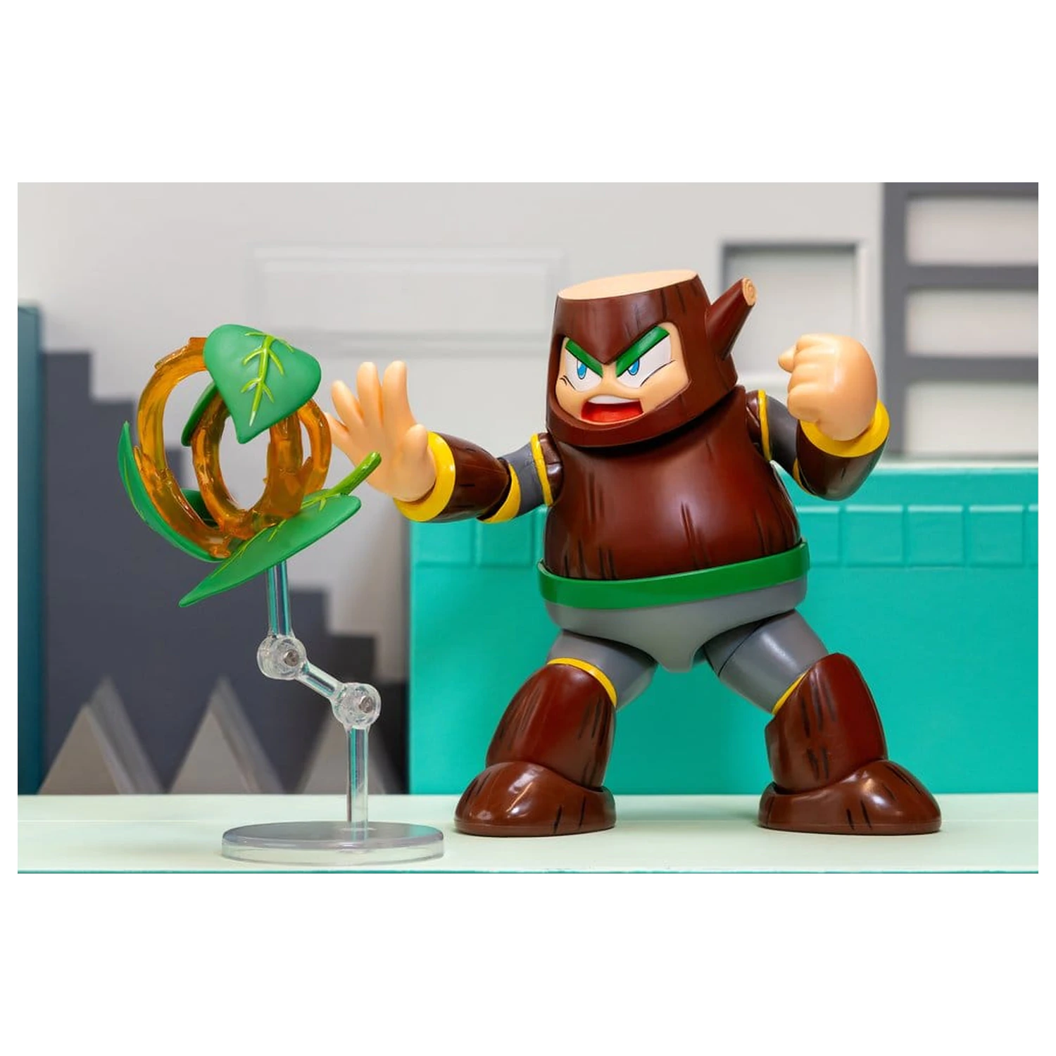 Akcijska figura Mega Man Wood Man 11 cm fotografija izdelka
