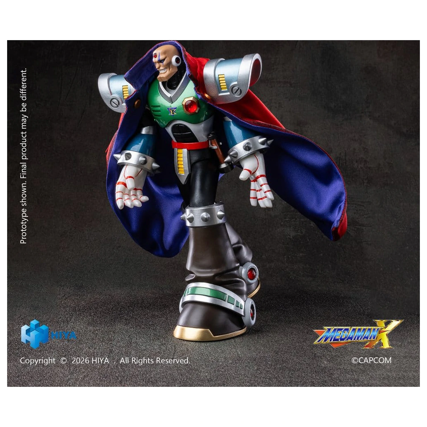 Mega Man X Izvrstna osnovna akcijska figura Sigma 18 cm fotografija izdelka