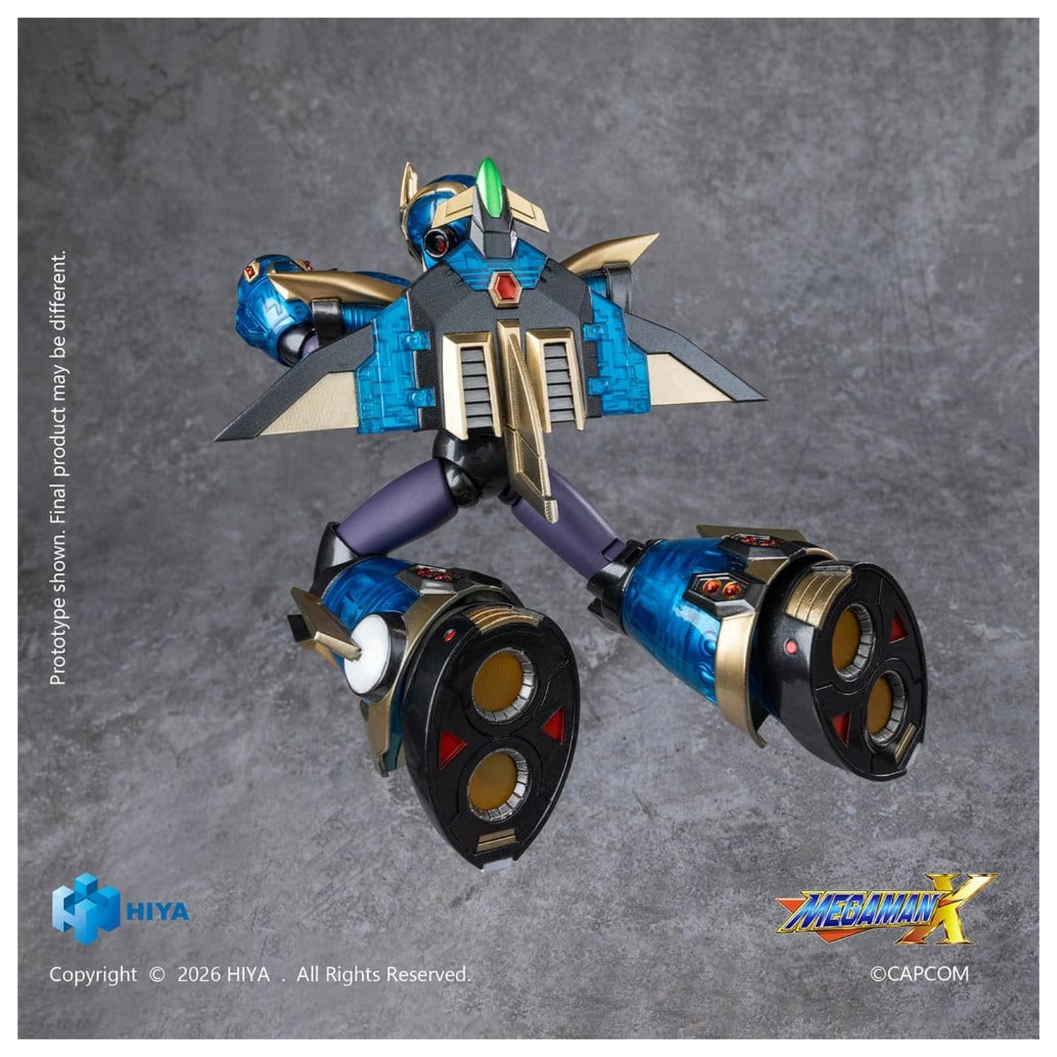 Mega Man X Izvrstna osnovna akcijska figura X Ultimate Armor različica 16 cm fotografija izdelka