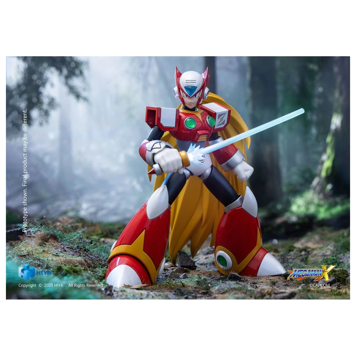 Mega Man X Exquisite Basic akcijska figura Zero 15 cm fotografija izdelka