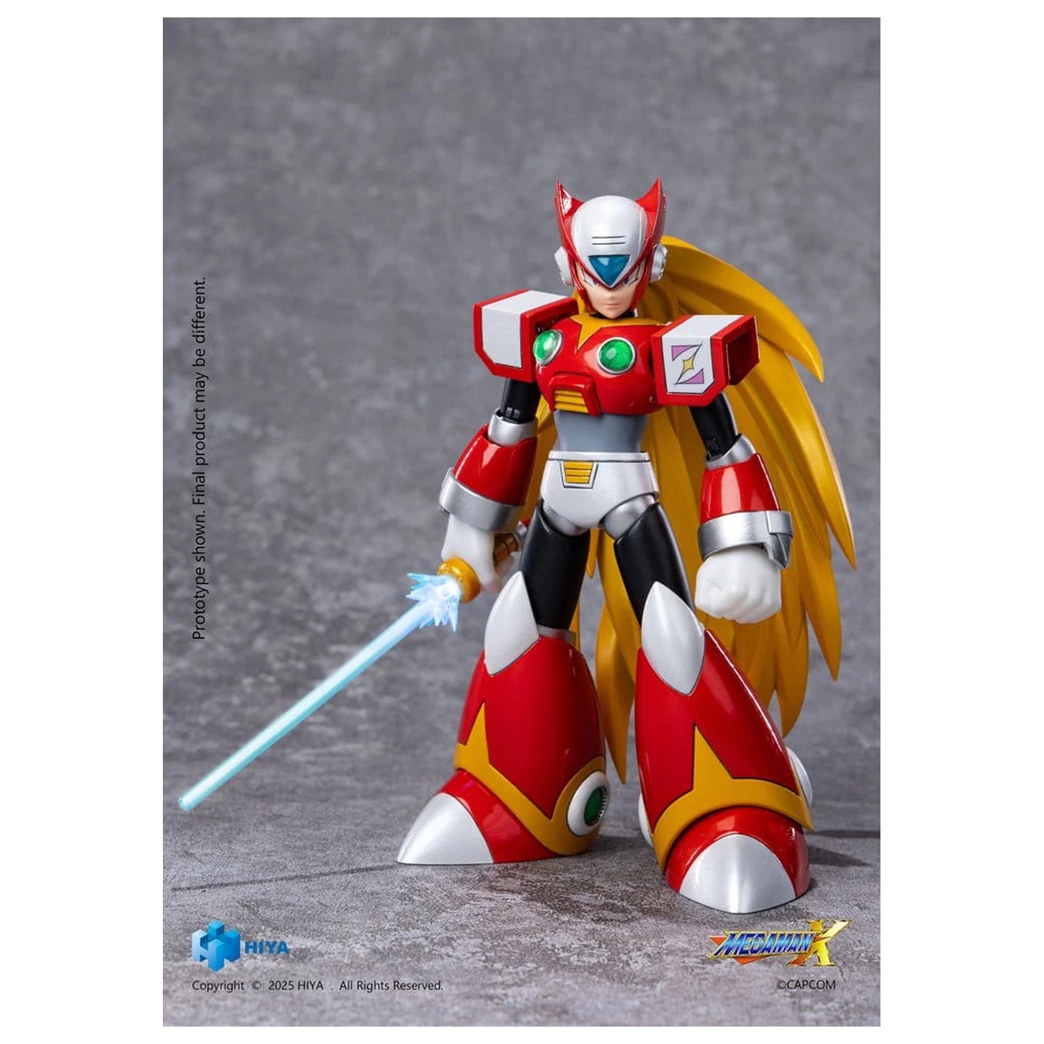 Mega Man X Exquisite Basic akcijska figura Zero 15 cm fotografija izdelka