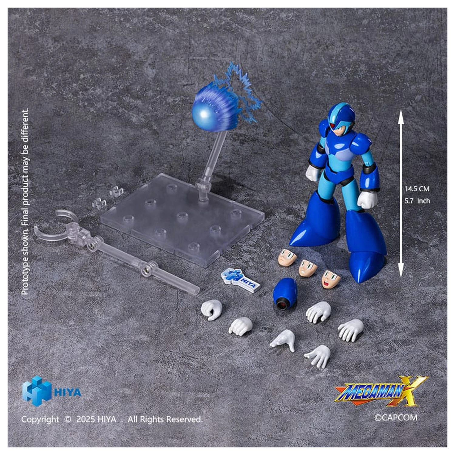 Mega Man X Izvrstna osnovna akcijska figura Mega Man 15 cm fotografija izdelka
