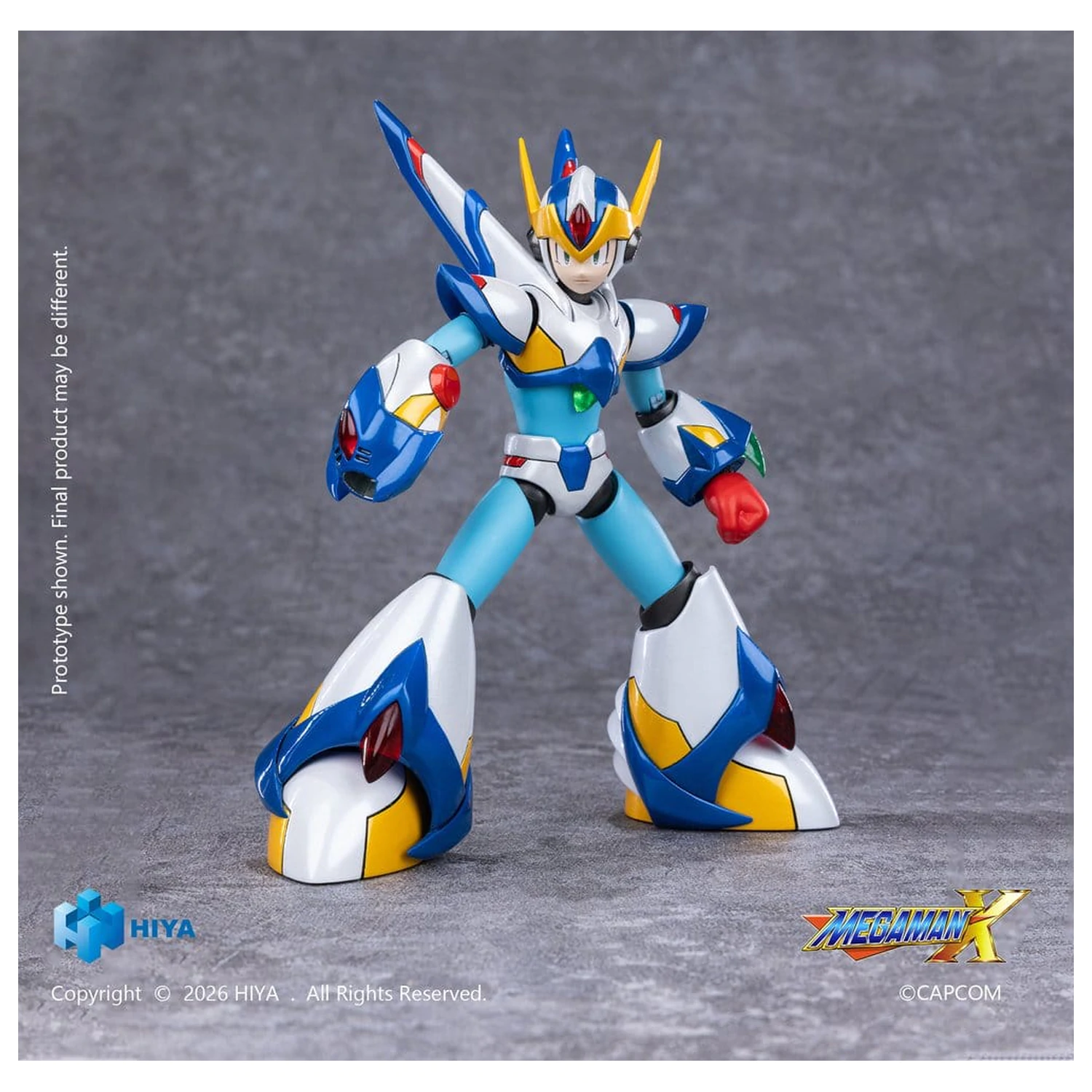 Mega Man X Exquisite Basic Series Akcijska figura X Falcon Armor različica 15 cm fotografija izdelka