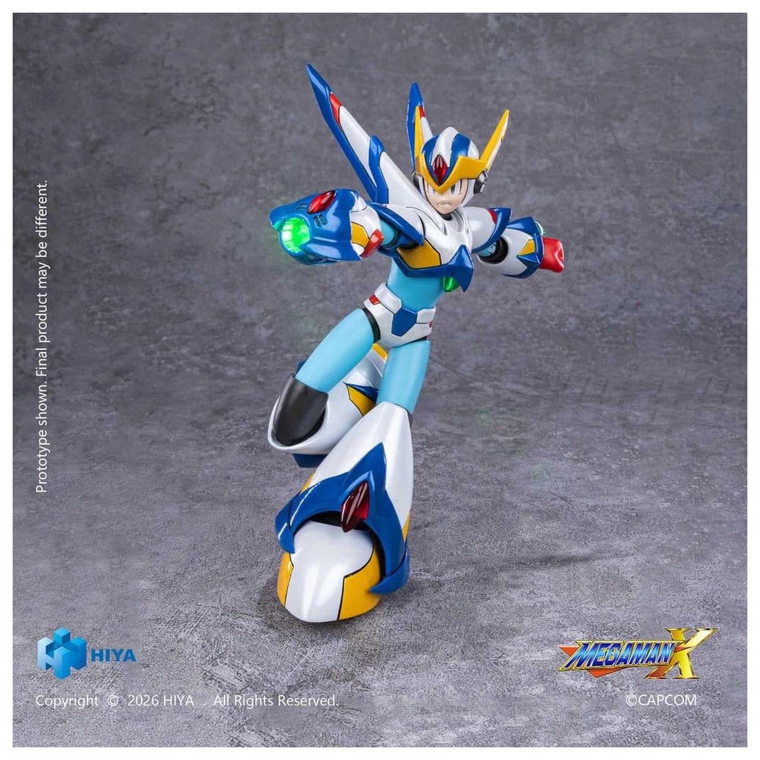 Mega Man X Exquisite Basic Series Akcijska figura X Falcon Armor različica 15 cm fotografija izdelka
