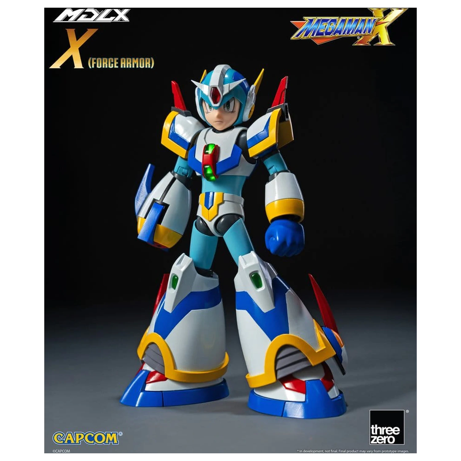 Mega Man X MDLX akcijska figura Rockman / Mega Man Force Armor 12 cm fotografija izdelka