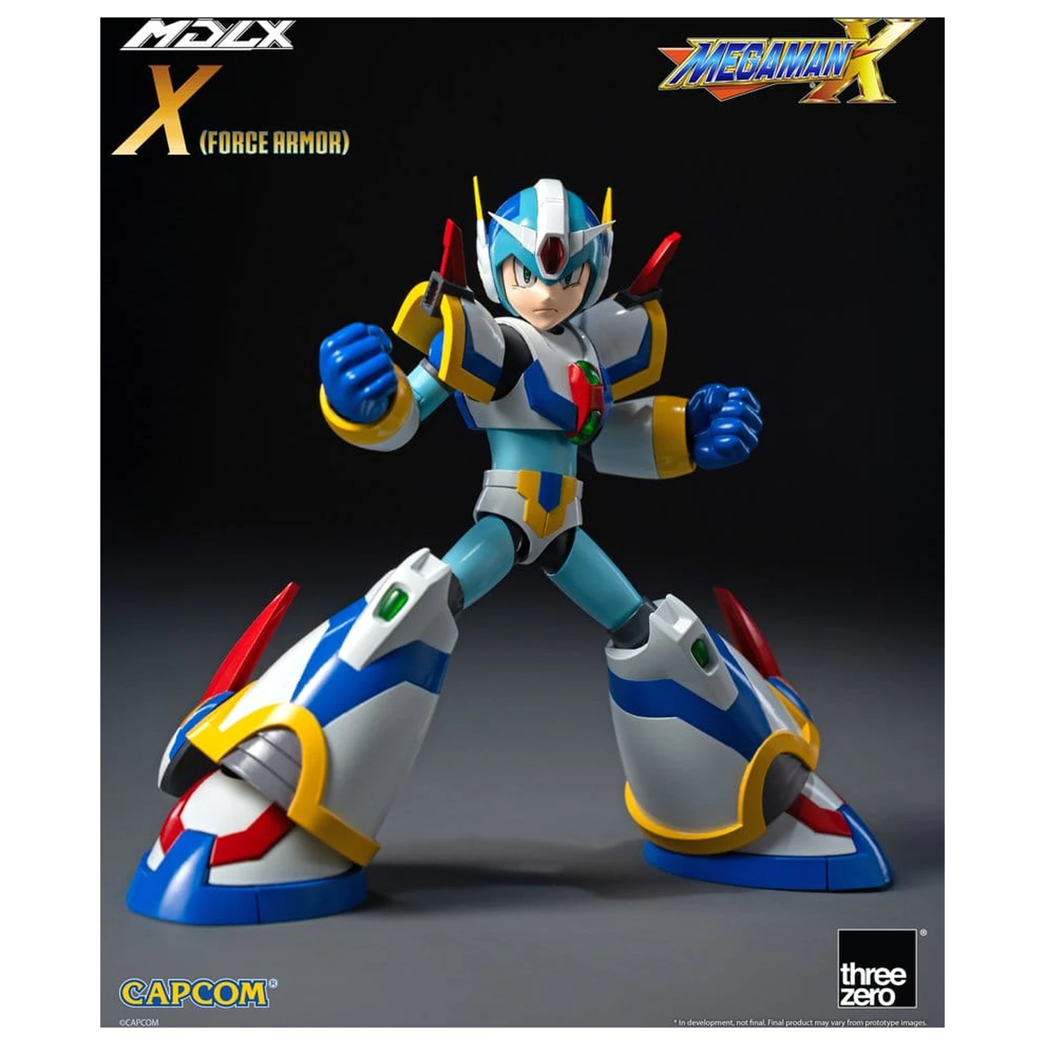 Mega Man X MDLX akcijska figura Rockman / Mega Man Force Armor 12 cm fotografija izdelka