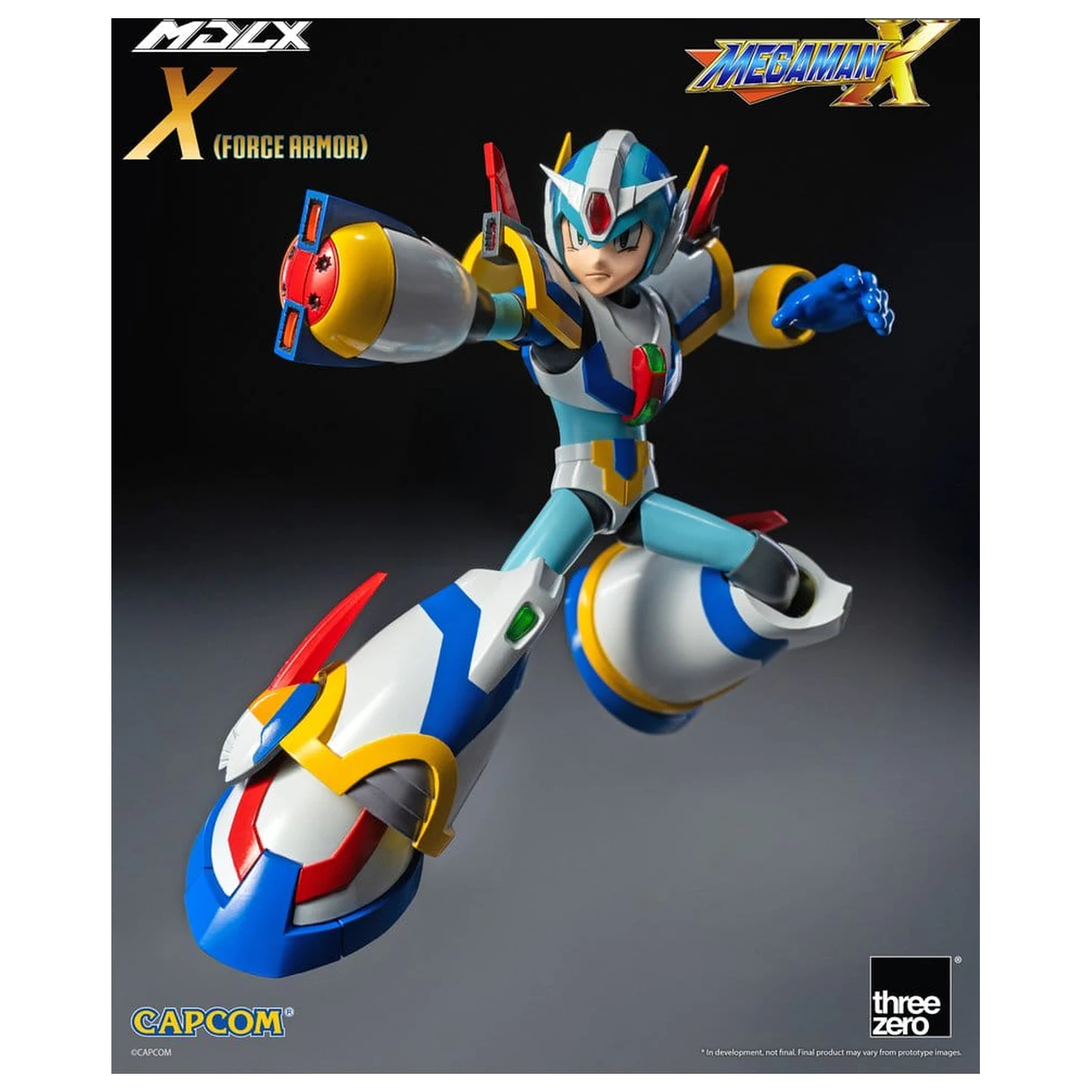 Mega Man X MDLX akcijska figura Rockman / Mega Man Force Armor 12 cm fotografija izdelka