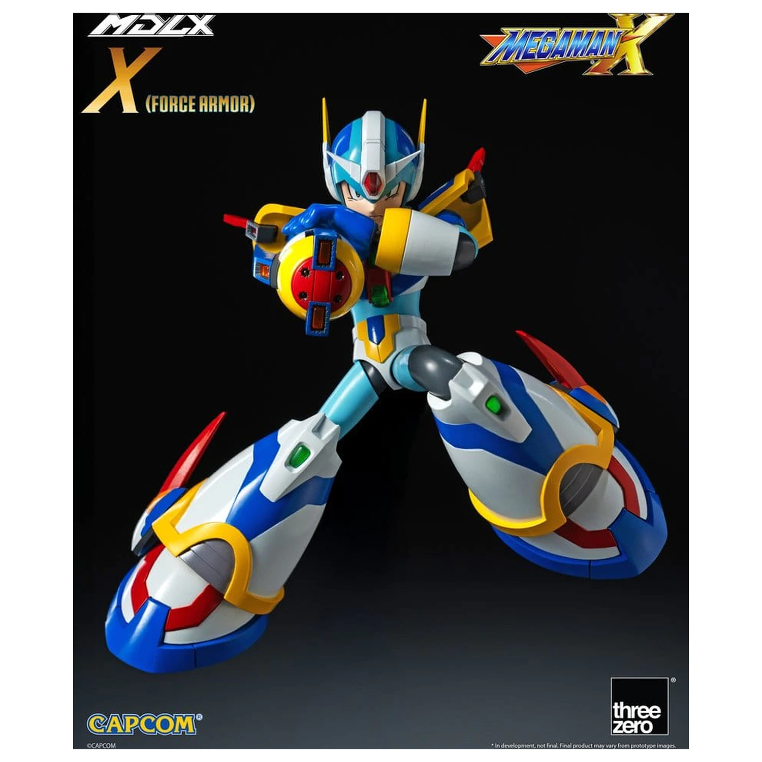 Mega Man X MDLX akcijska figura Rockman / Mega Man Force Armor 12 cm fotografija izdelka