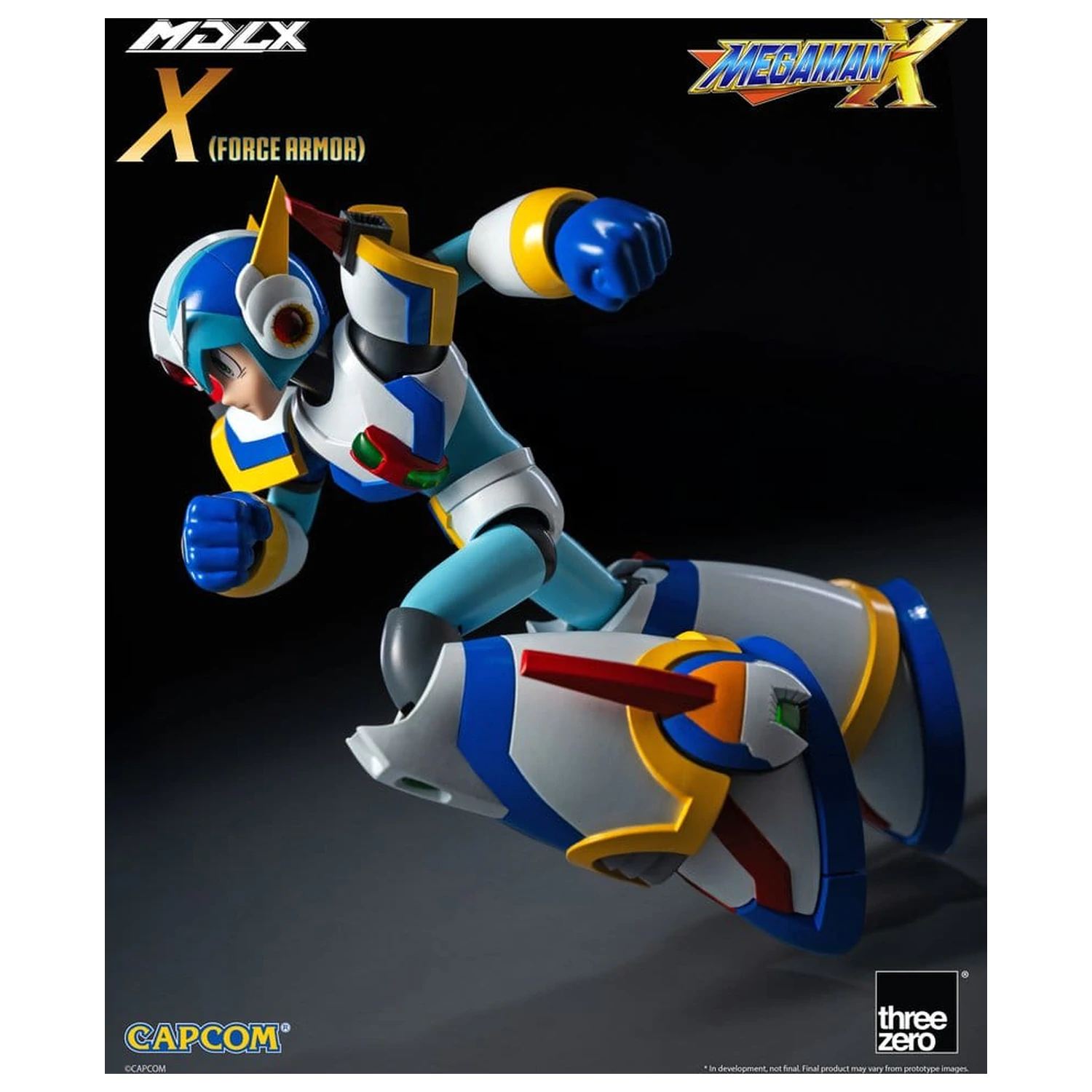 Mega Man X MDLX akcijska figura Rockman / Mega Man Force Armor 12 cm fotografija izdelka