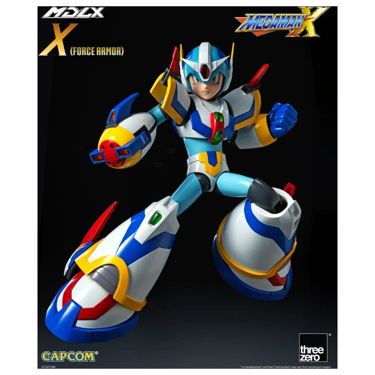 Mega Man X MDLX akcijska figura Rockman / Mega Man Force Armor 12 cm fotografija izdelka