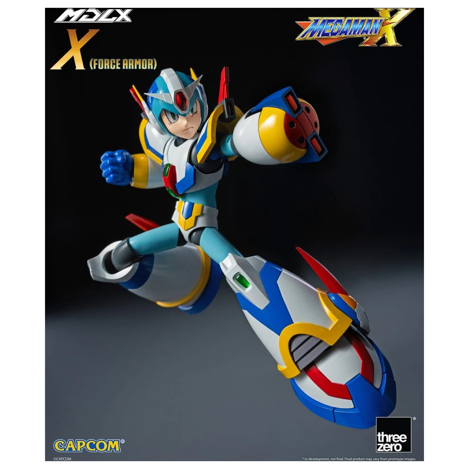 Mega Man X MDLX akcijska figura Rockman / Mega Man Force Armor 12 cm fotografija izdelka