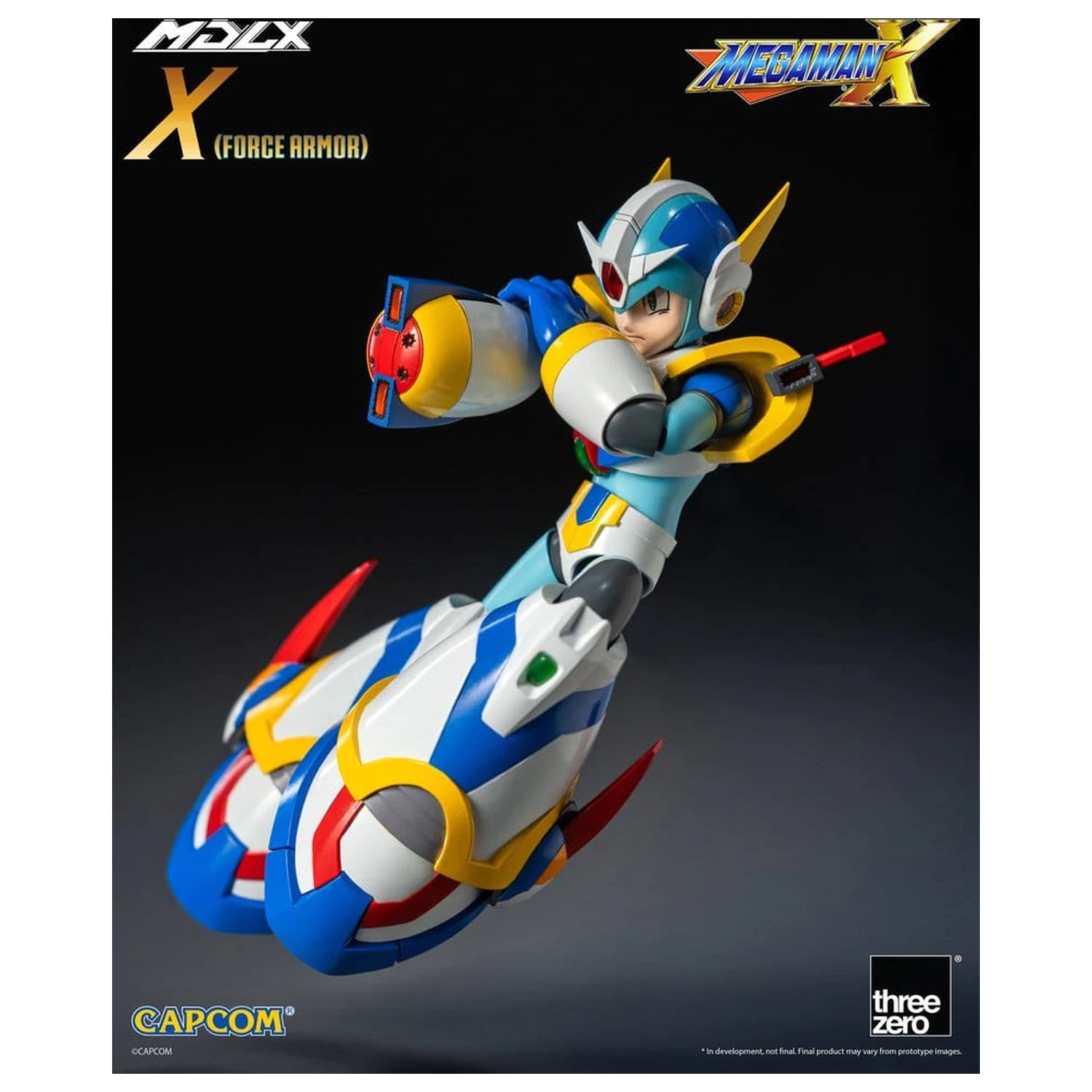 Mega Man X MDLX akcijska figura Rockman / Mega Man Force Armor 12 cm fotografija izdelka