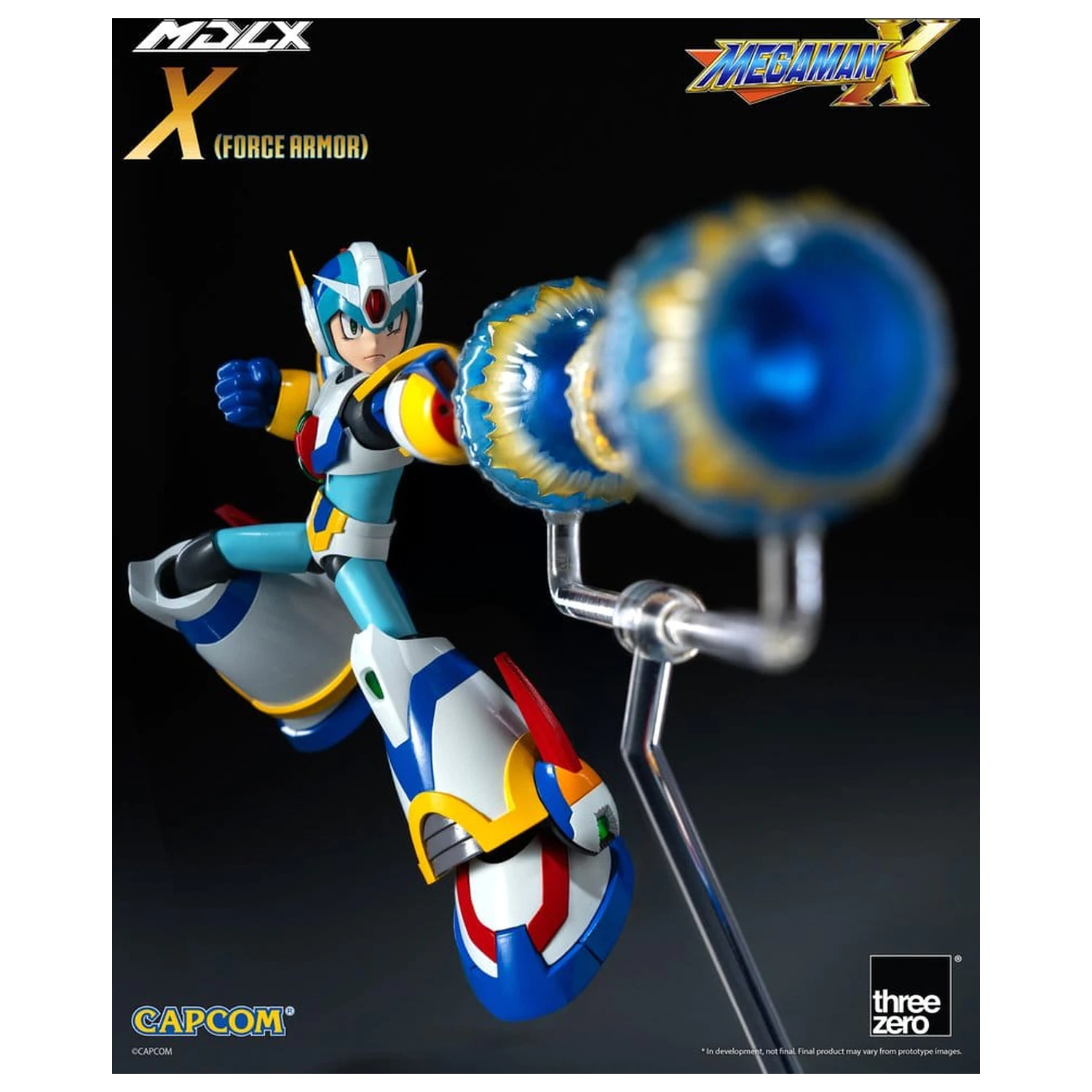 Mega Man X MDLX akcijska figura Rockman / Mega Man Force Armor 12 cm fotografija izdelka