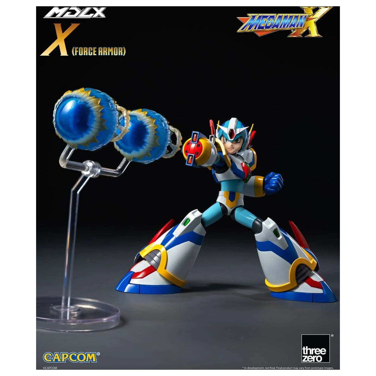 Mega Man X MDLX akcijska figura Rockman / Mega Man Force Armor 12 cm fotografija izdelka