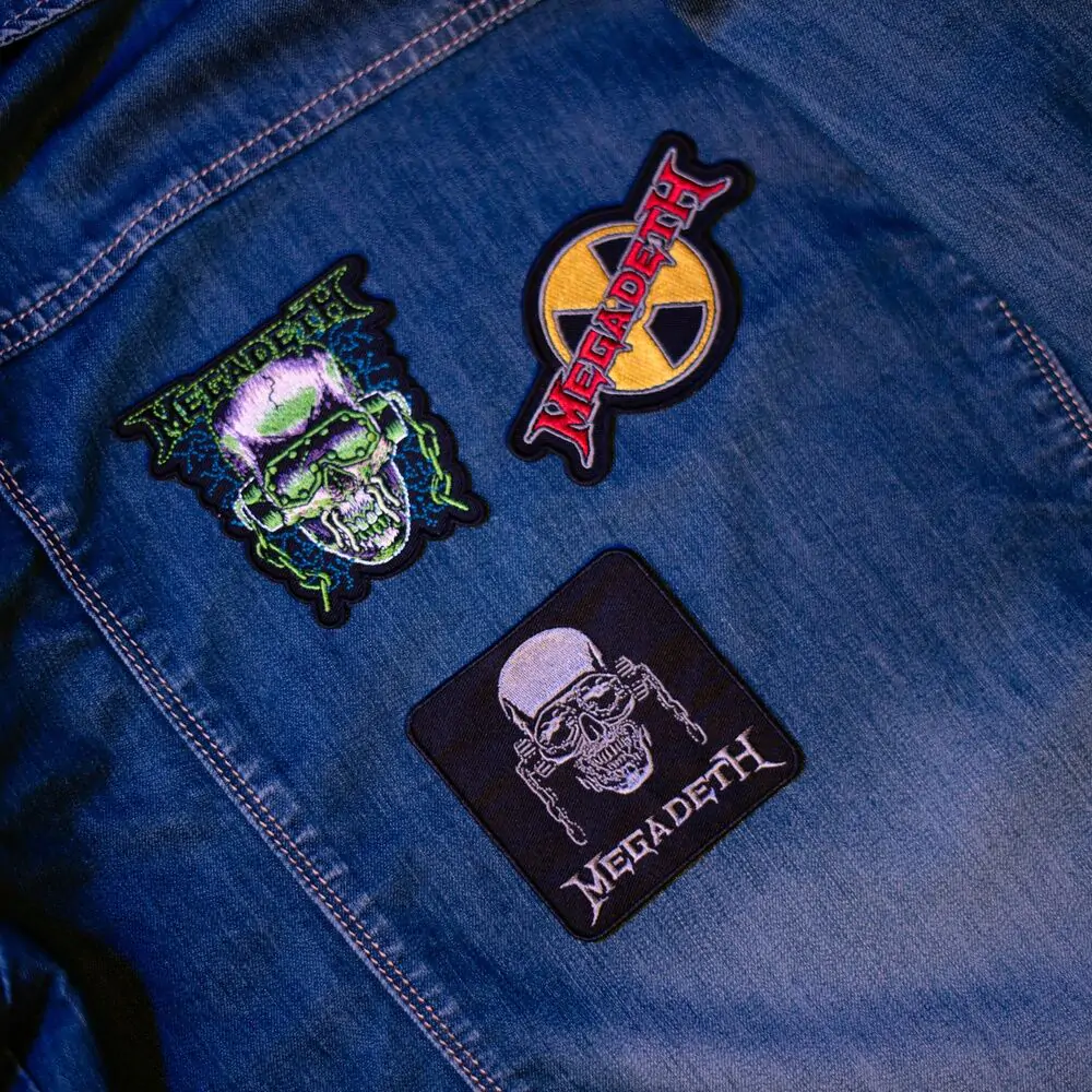 Megadeth komplet 3 našitkov fotografija izdelka