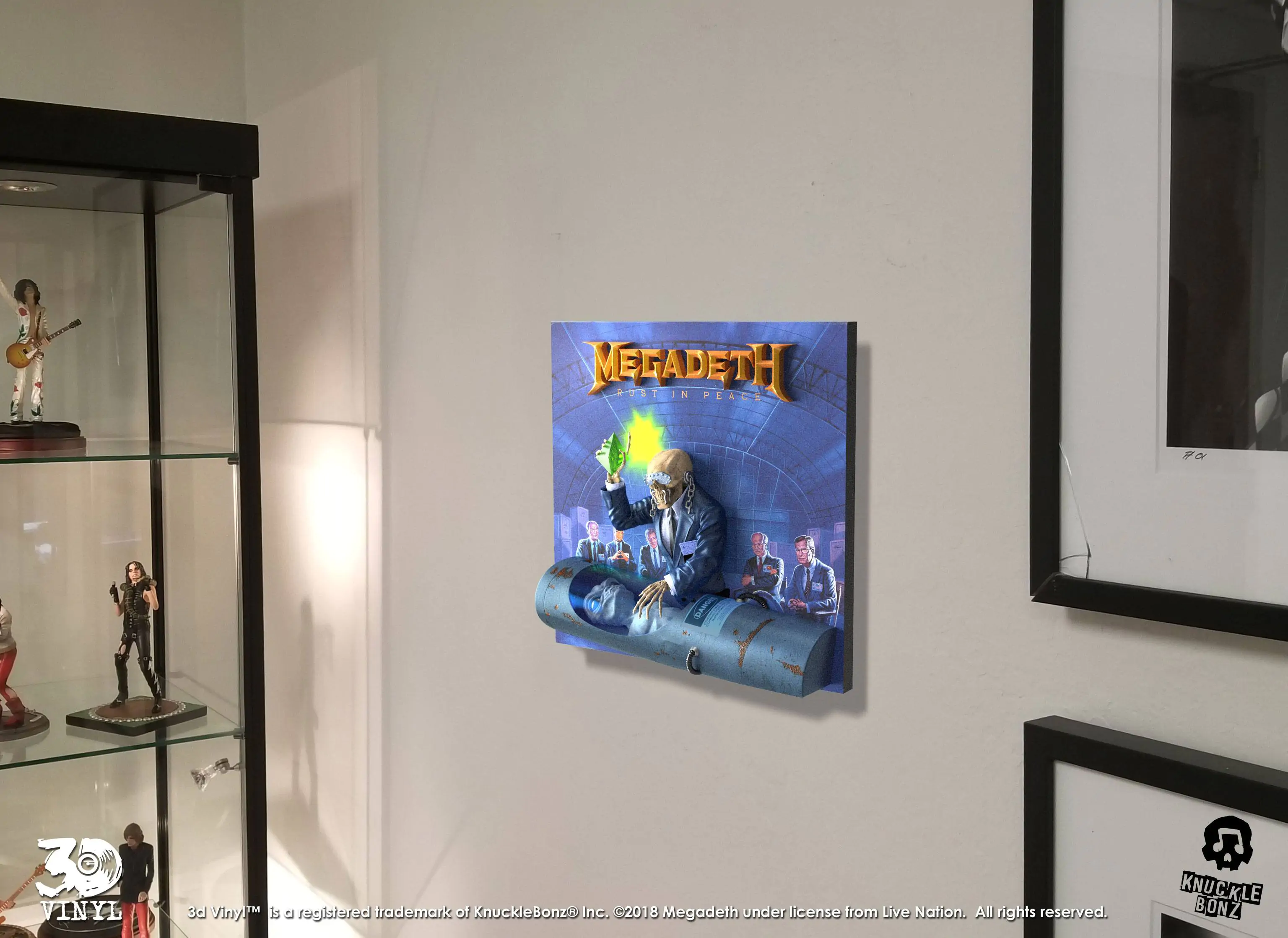 Megadeth 3D Vinyl Kip Rust In Peace 30 cm fotografija izdelka