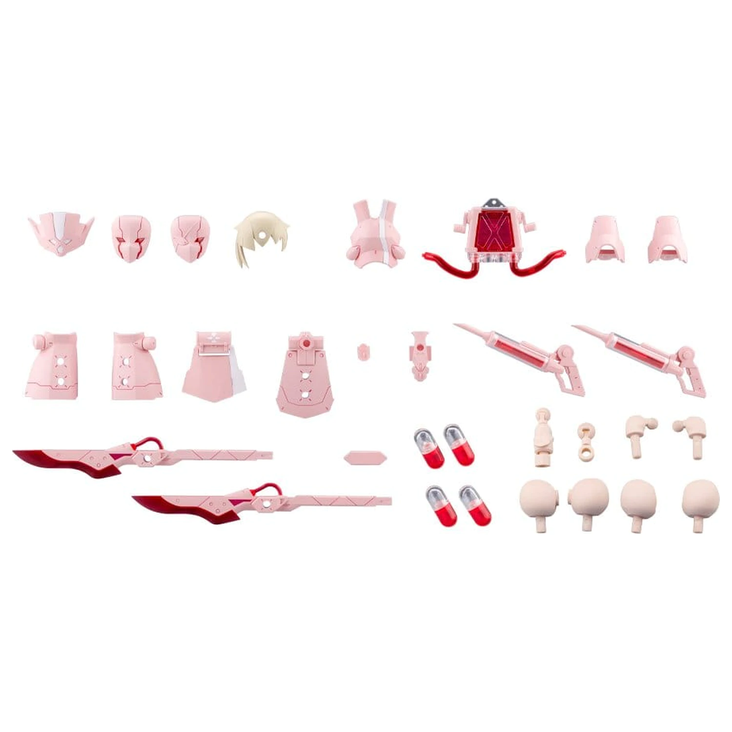Megalomaria Unlimited Universe komplet dodatkov za plastični model Metamorphose Unit Exarmor Pink Nurse fotografija izdelka