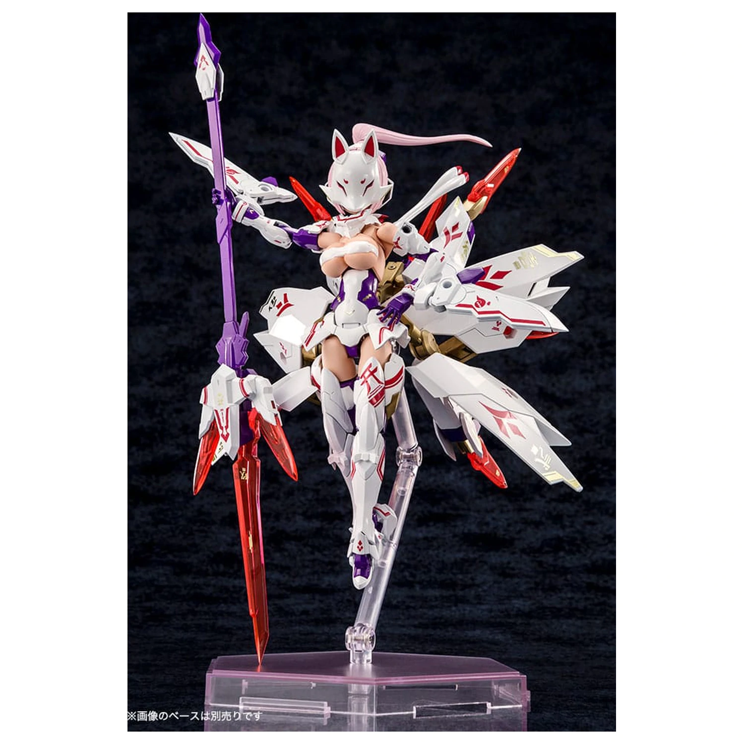 Megami Device Plastic Model 1/1 Asra Nine-Tails 14 cm fotografija izdelka