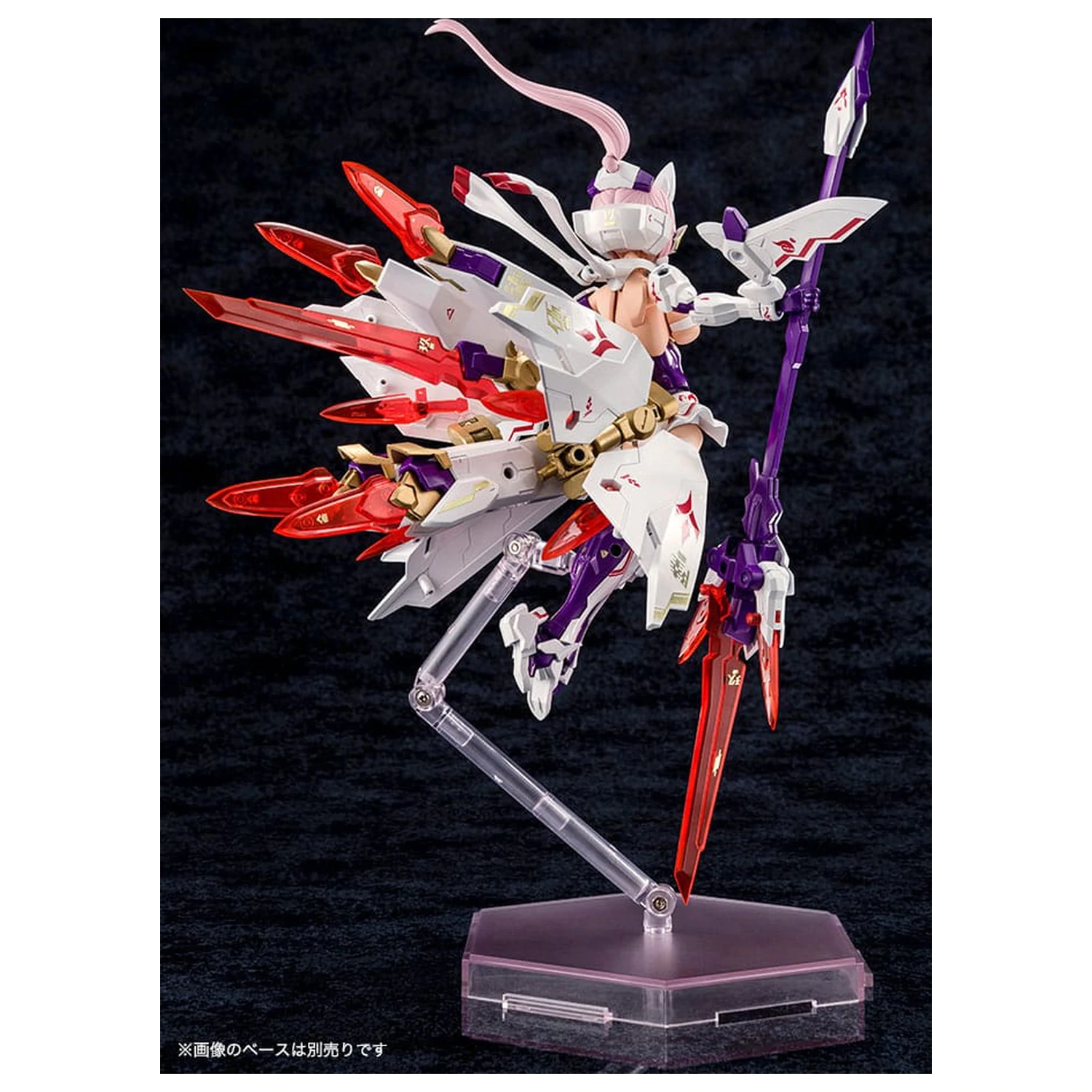 Megami Device Plastic Model 1/1 Asra Nine-Tails 14 cm fotografija izdelka